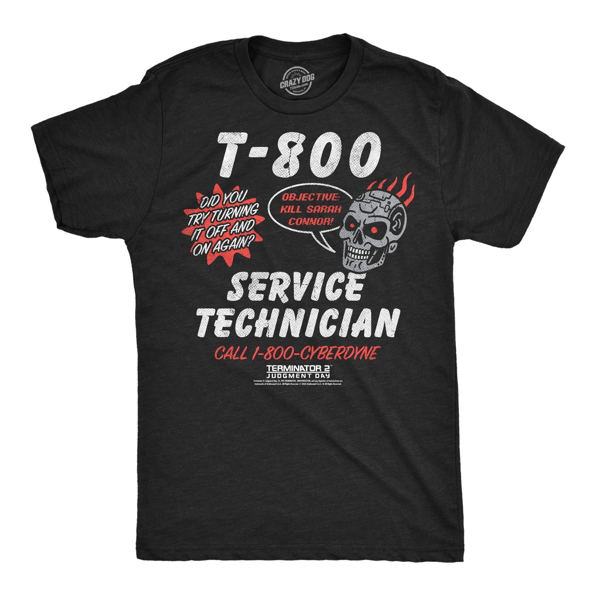 T 800 Service Technician Men's T Shirt