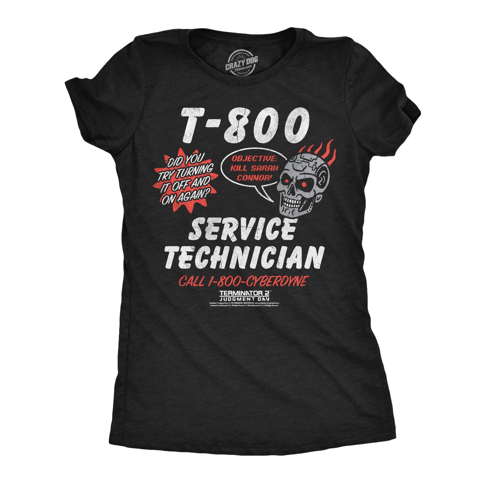 T 800 Service Technician Women's T Shirt