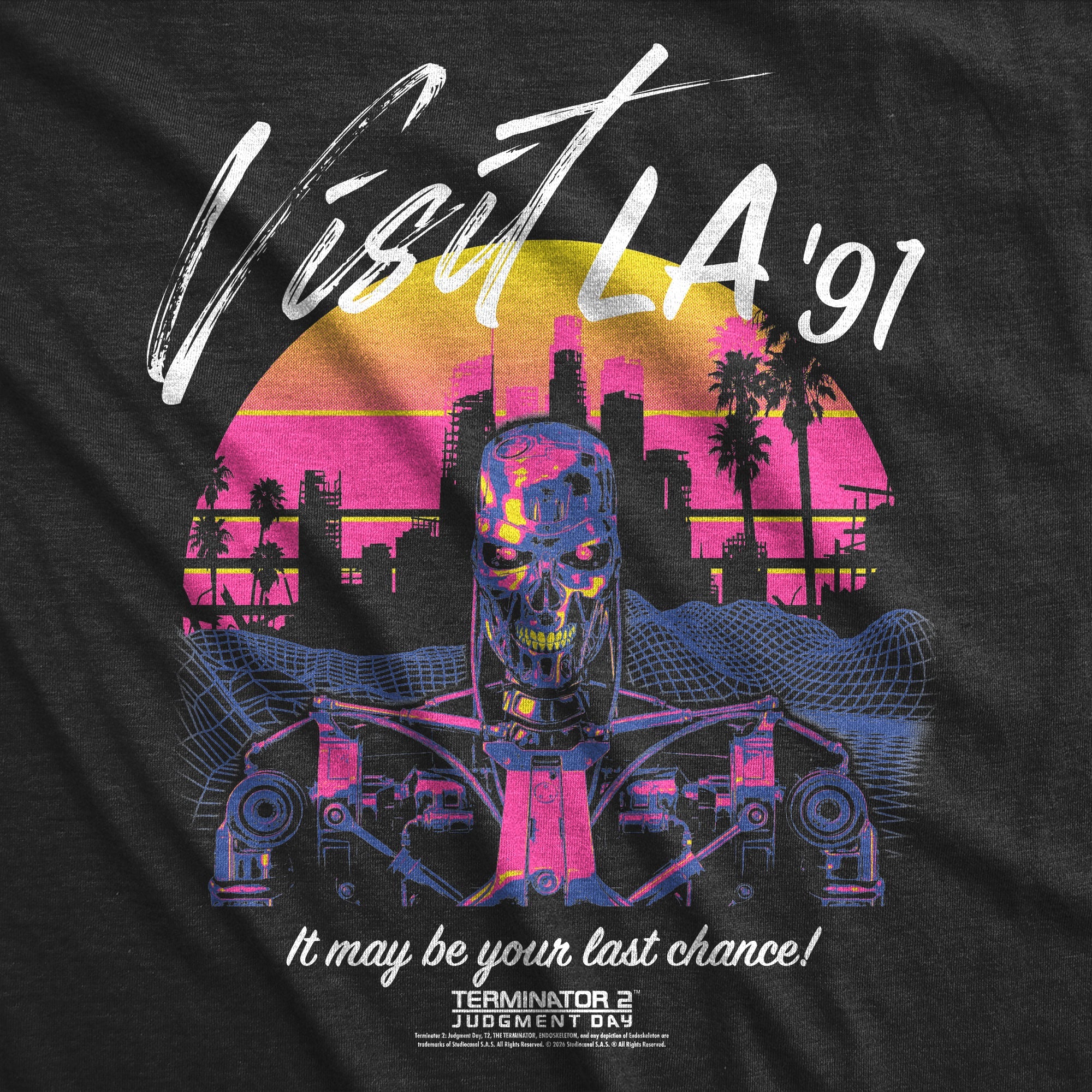 Visit LA 91 Men's T Shirt