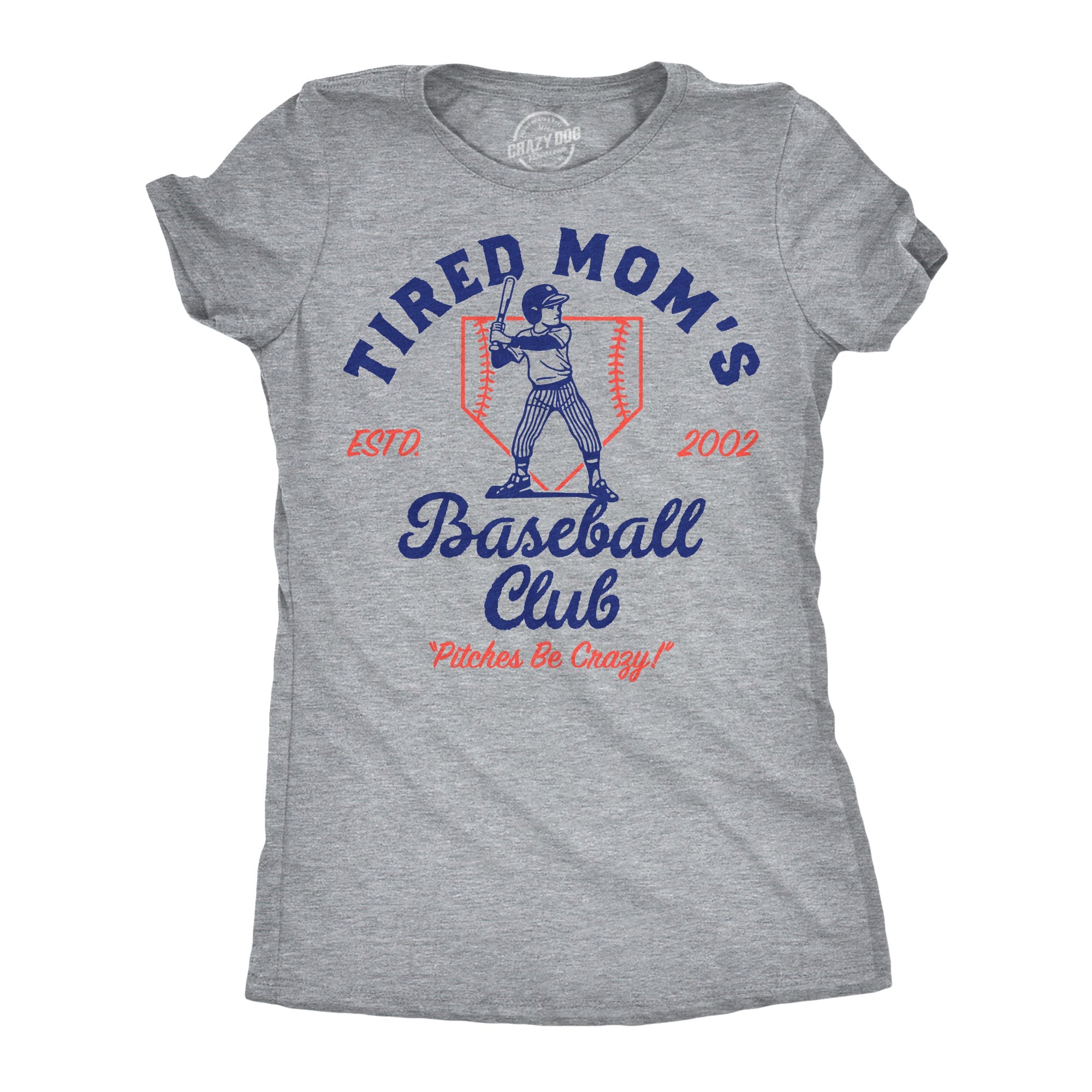 Tired Moms Baseball Club Women's T Shirt