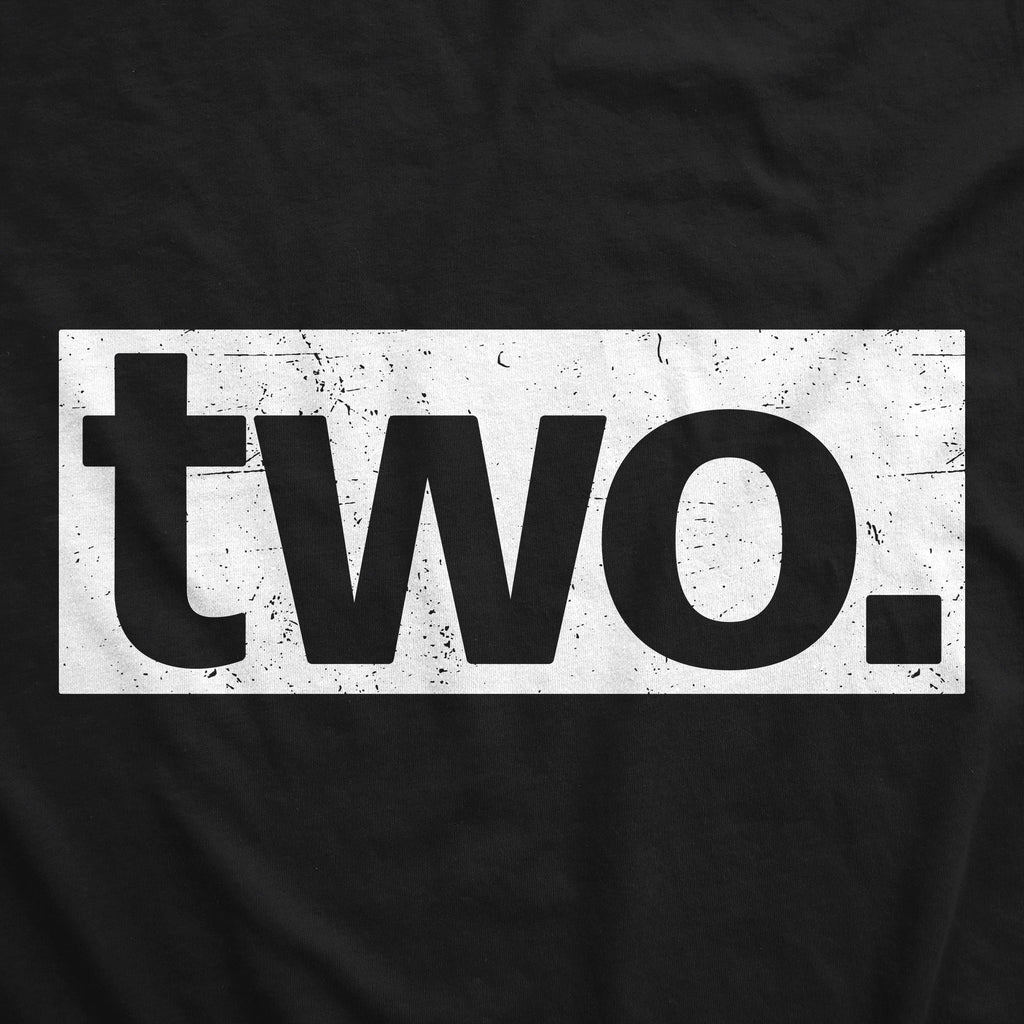 Two Birthday Toddler T Shirt