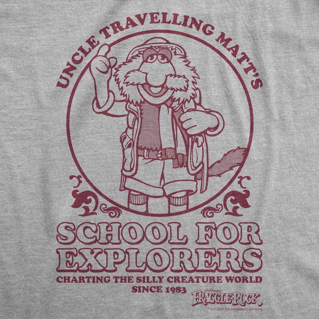 Uncle Traveling Matt's School For Explorers Men's T Shirt