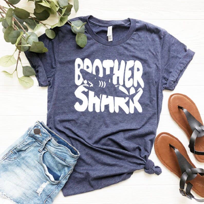 Brother Shark T-Shirt Hoodie, Sweatshirt | PodTeesHub.com