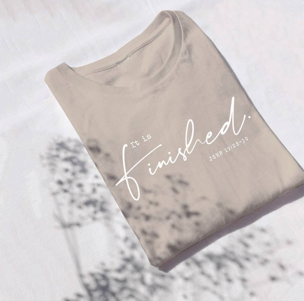 It Is Finished John 19:28-30 Graphic T-Shirt Hoodie, Sweatshirt | PodTeesHub.com
