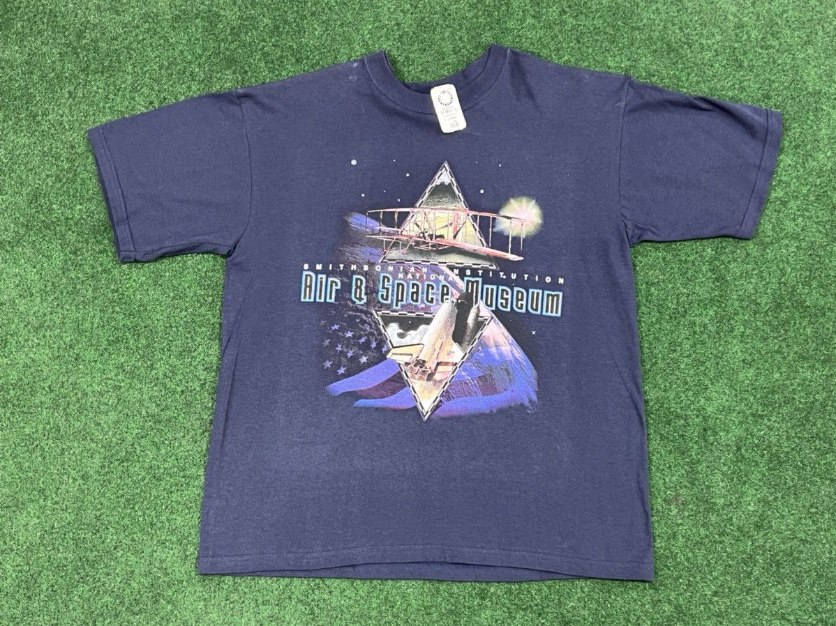 Anvil Vintage Y2k Smithsonian Institute Air Space Museum Tee Hoodie, Sweatshirt | PodTeesHub.com