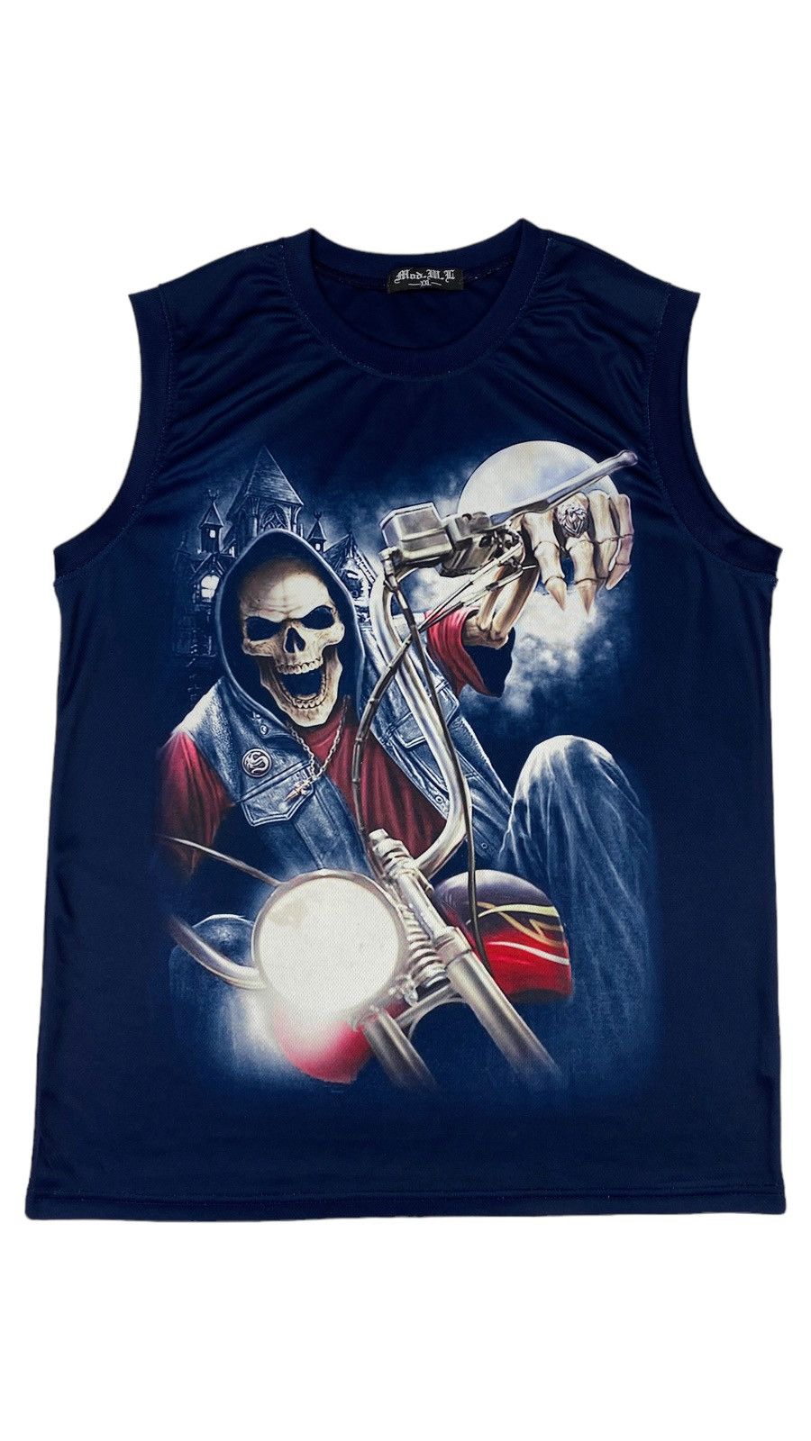 Lastdrop Vintage Y2k Skeleton Rider Motorcycle Punk T Shirt Hoodie, Sweatshirt | PodTeesHub.com