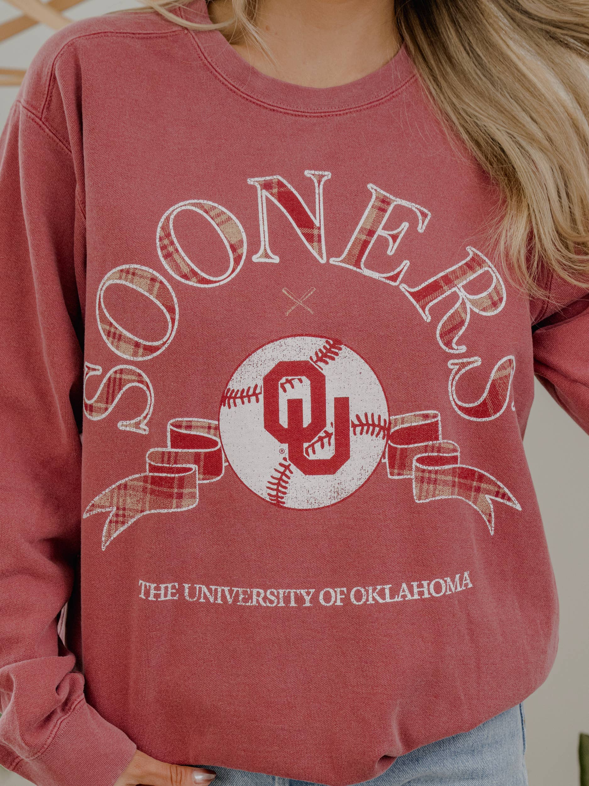 Ou Sooners Heritage Baseball Crimson Cc Sweatshirt T-Shirts, Hoodie | PodTeesHub.com