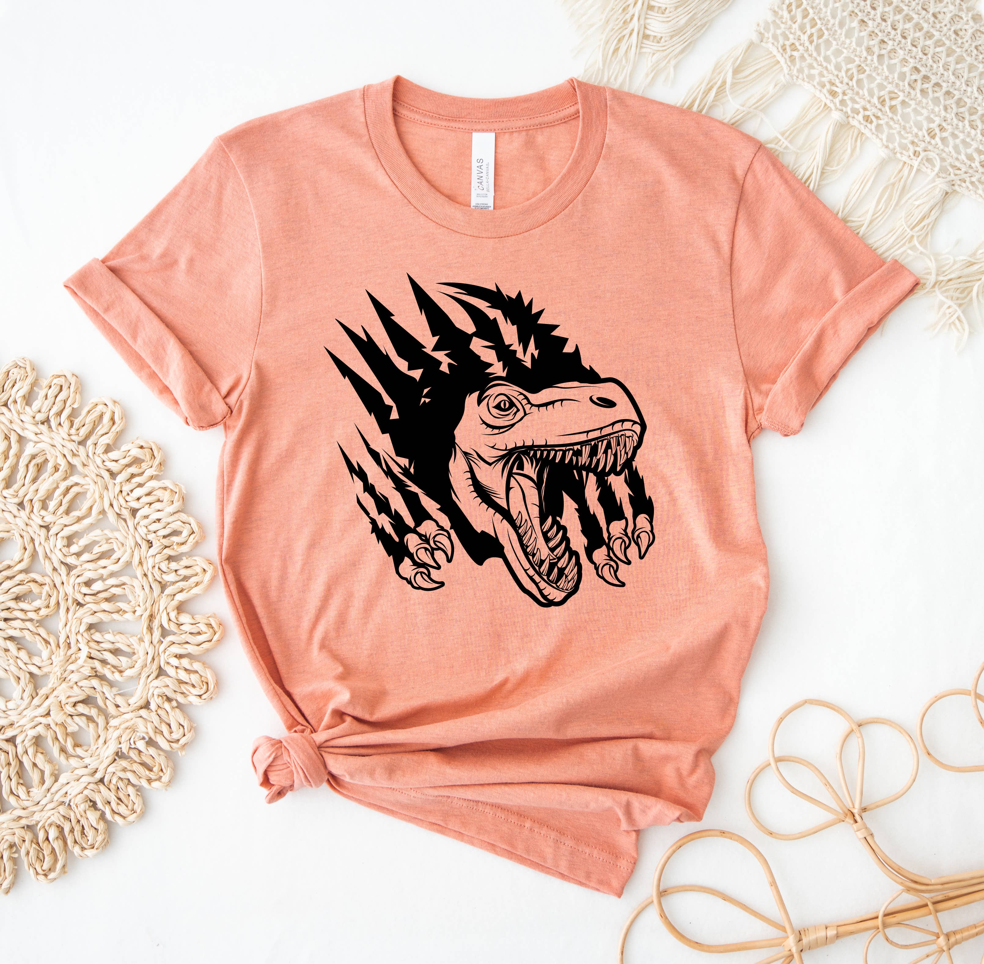 Dinosaur T-Rex T-Shirt Hoodie, Sweatshirt | PodTeesHub.com