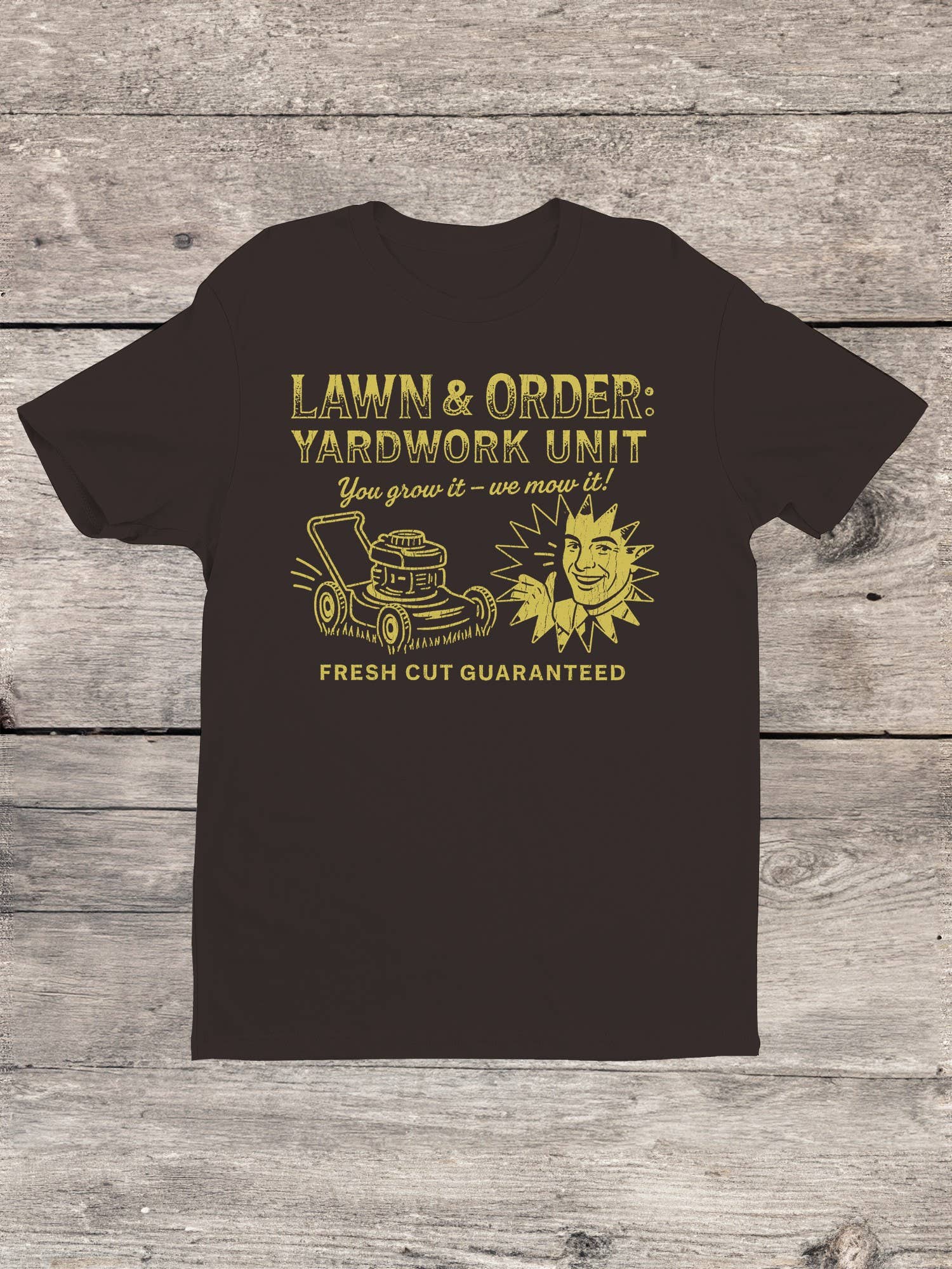 Lawn & Order Yard Men's T-Shirt Hoodie, Sweatshirt | PodTeesHub.com