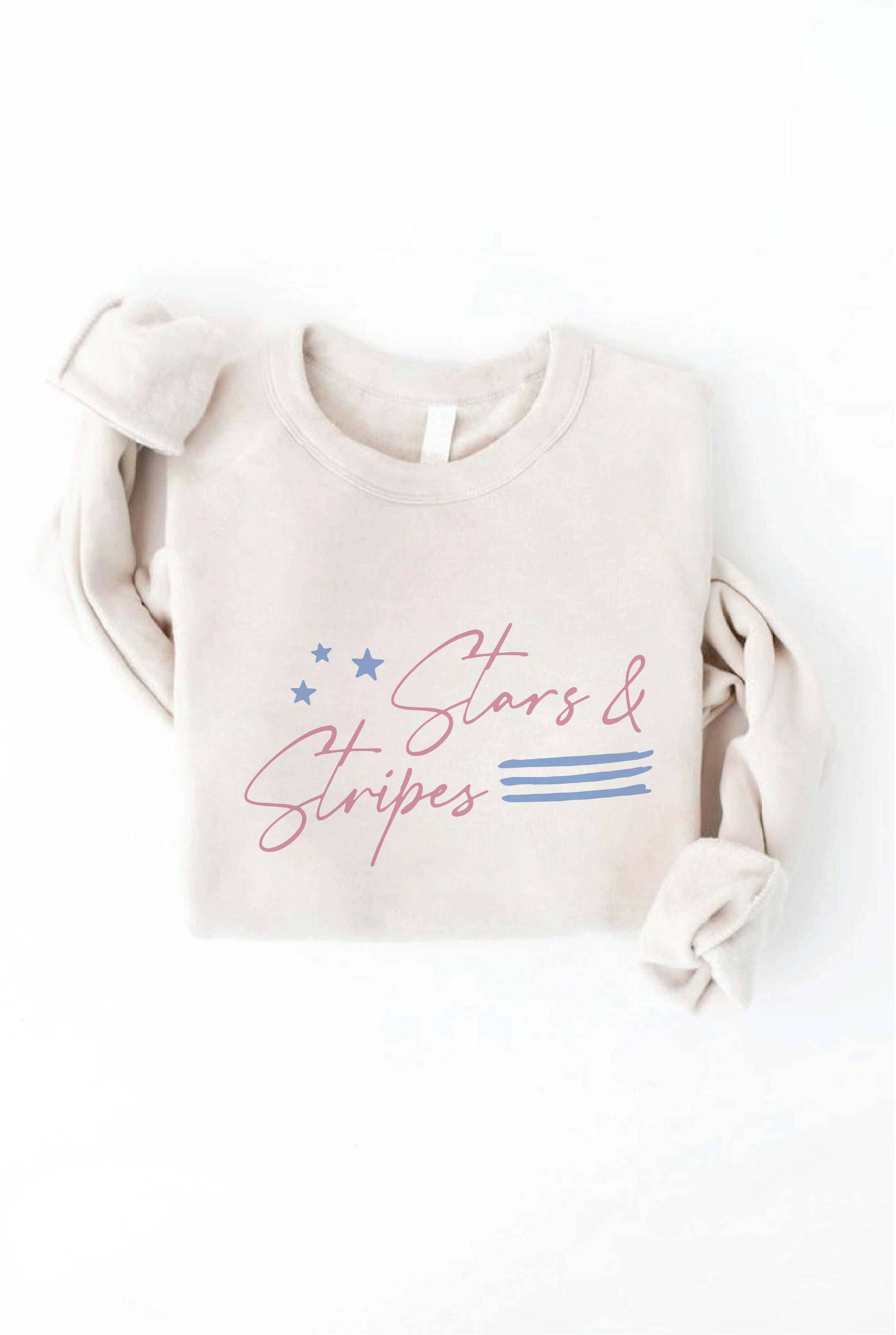 Stars and Stripes Graphic Sweatshirt T-Shirts, Hoodie | PodTeesHub.com