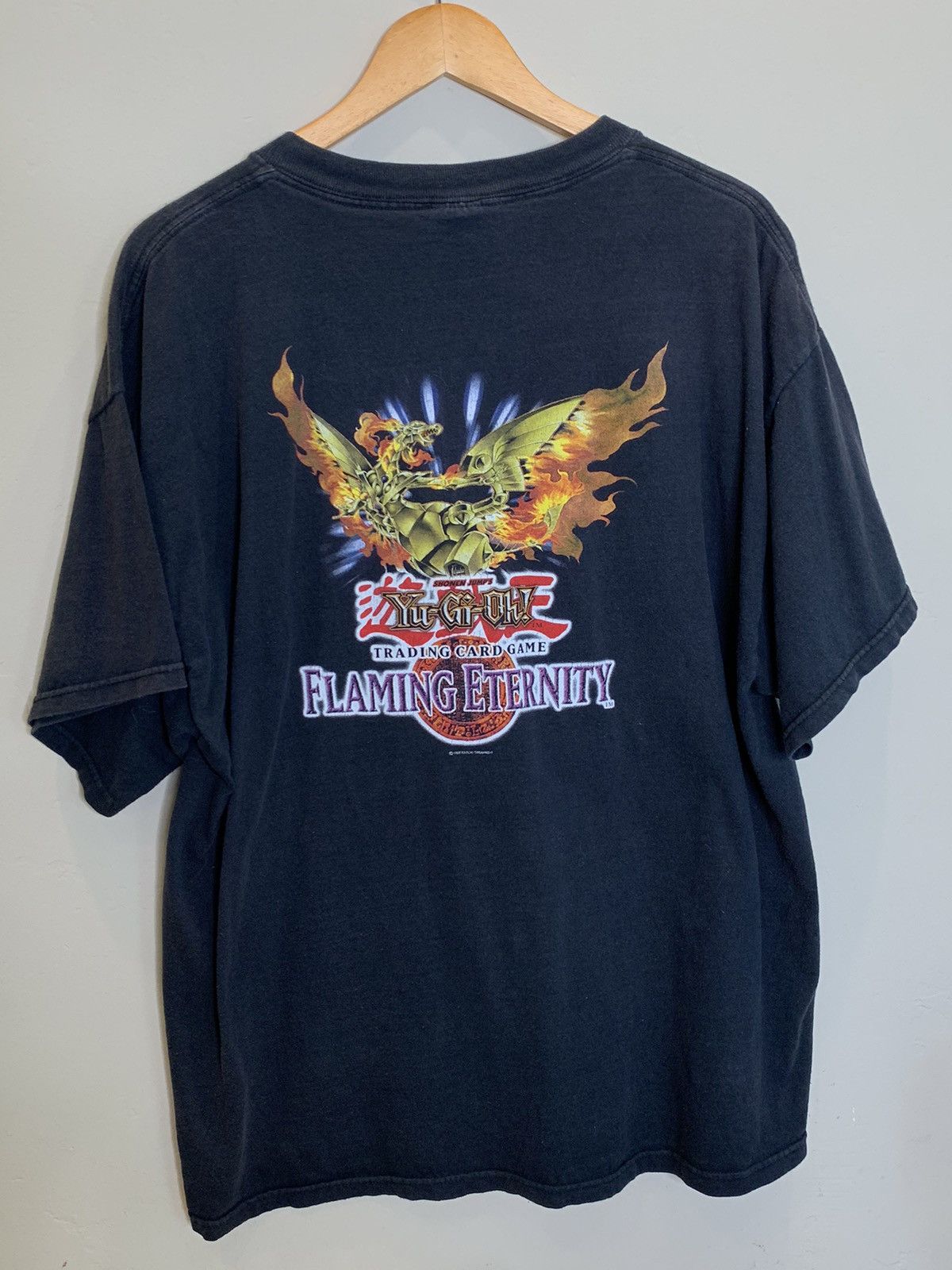 Rare Vintage 1996 Yu Gi Oh Flaming Eternity Card Game Shirt Hoodie, Sweatshirt | PodTeesHub.com