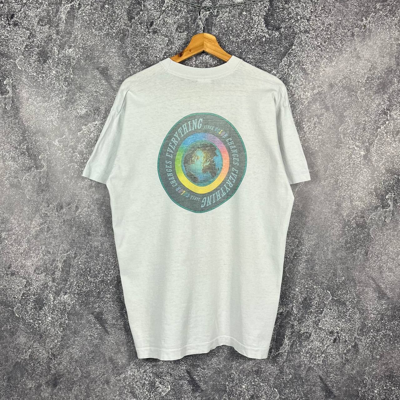Vintage Xerox Color Changes Everything 90s Vintage T Shirt Geek Hoodie, Sweatshirt | PodTeesHub.com