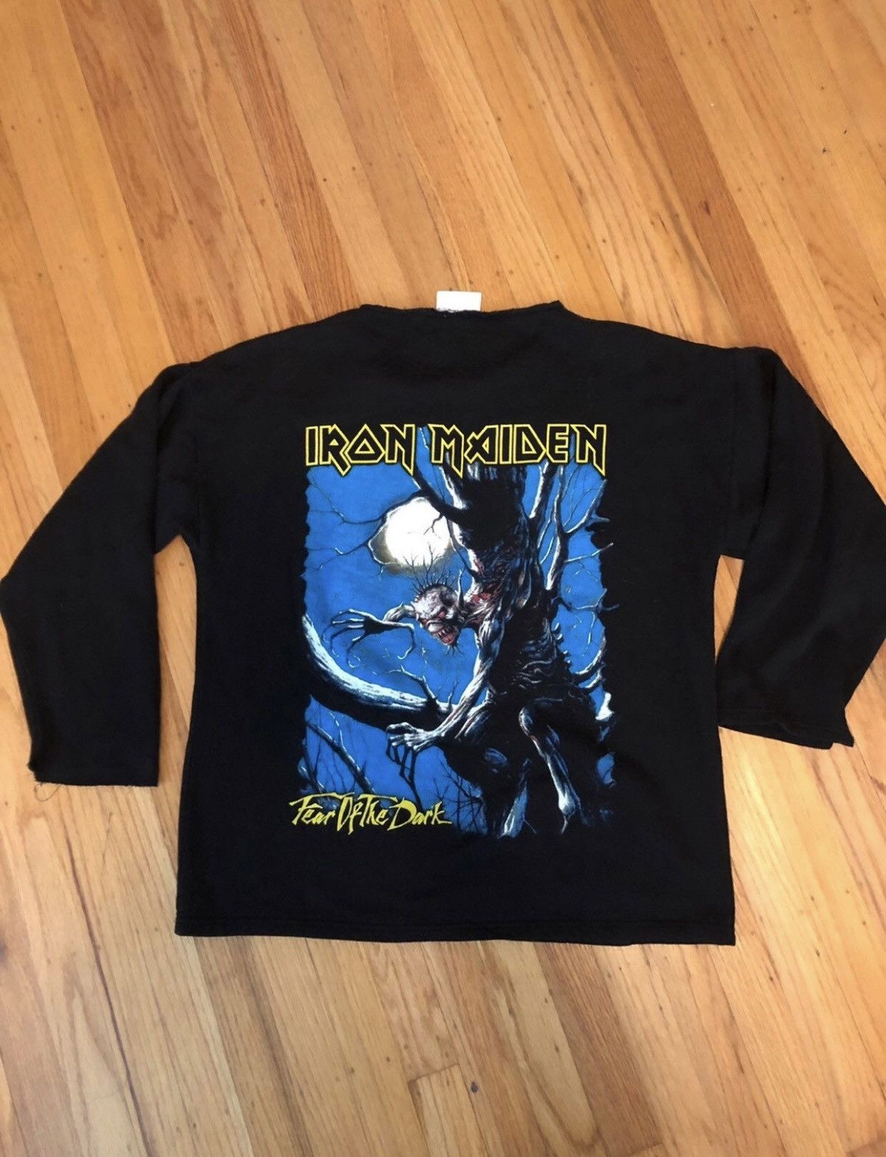 Vintage Fear Of The Dark Iron Maiden Sweatshirt T-Shirts, Hoodie | PodTeesHub.com