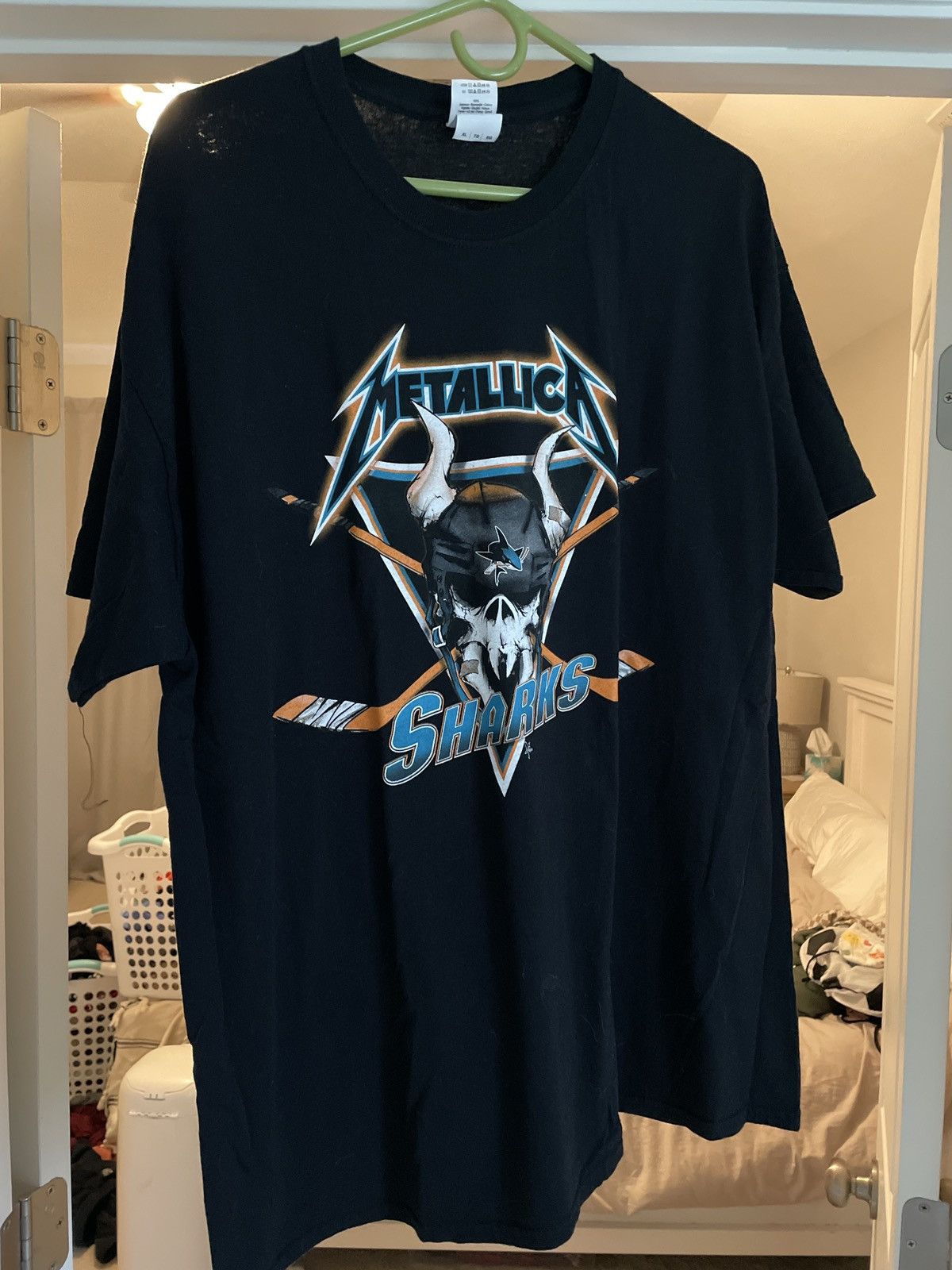Metallica San Jose Sharks Shirt Hoodie, Sweatshirt | PodTeesHub.com