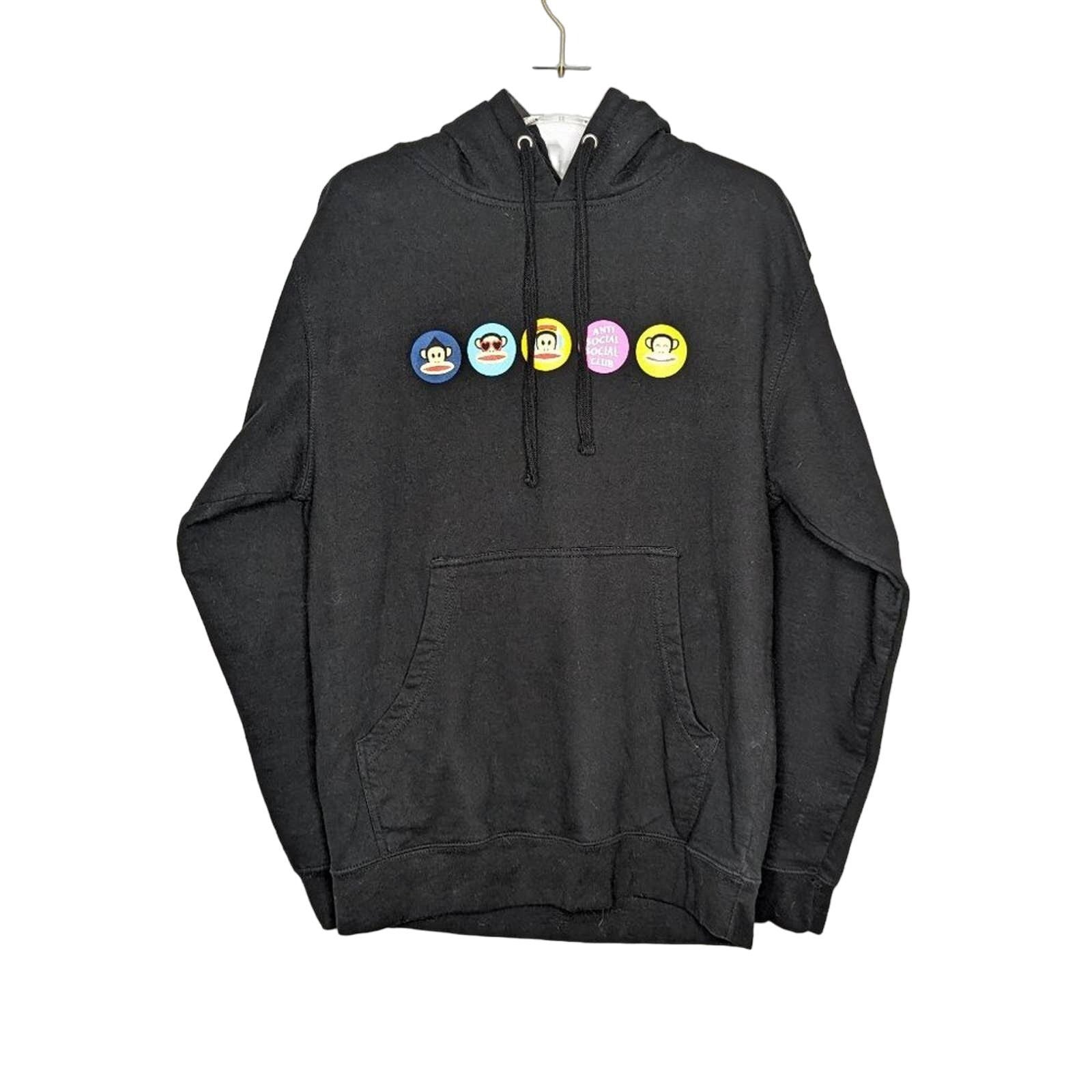 Paul Frank Anti Social Social Club X Paul Frank Circles Graphic Hoodie T-Shirts, Sweatshirt | PodTeesHub.com