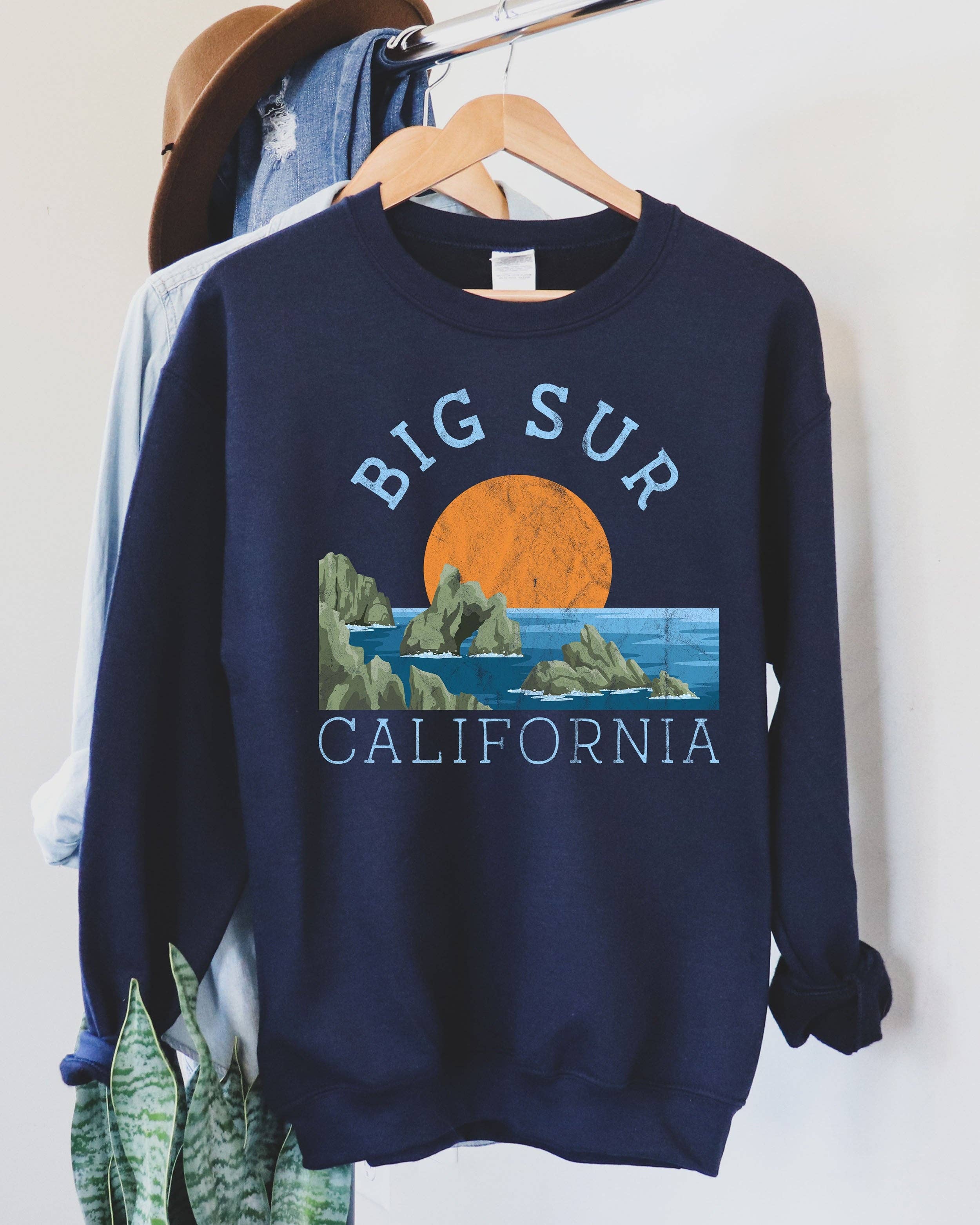 Big Sur National Park Vintage Sweatshirt T-Shirts, Hoodie | PodTeesHub.com