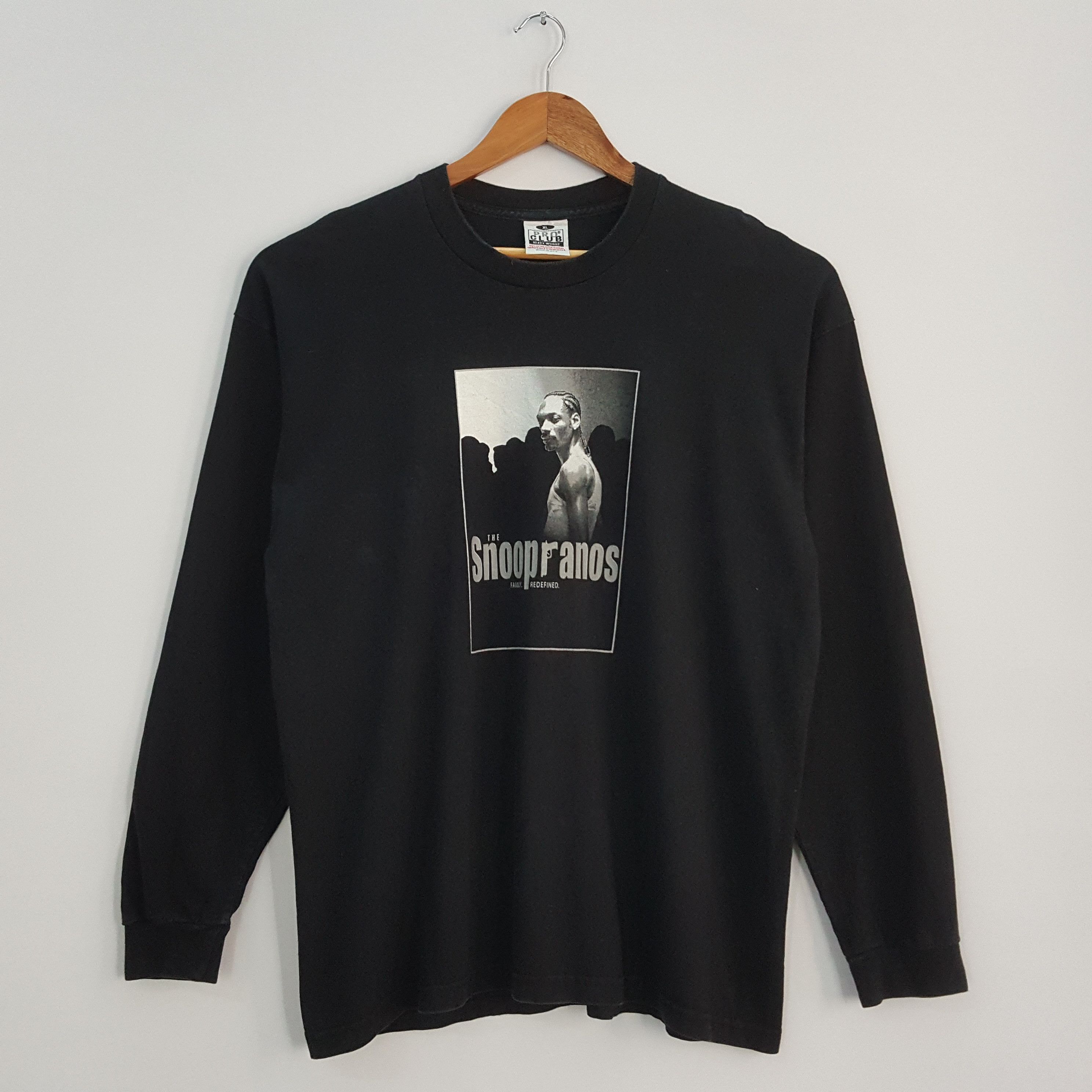 Snoop Dogg X Vintage Vintage 90 S The Snoopranos X Snoop Dogg T Shirt Made Usa Hoodie, Sweatshirt | PodTeesHub.com