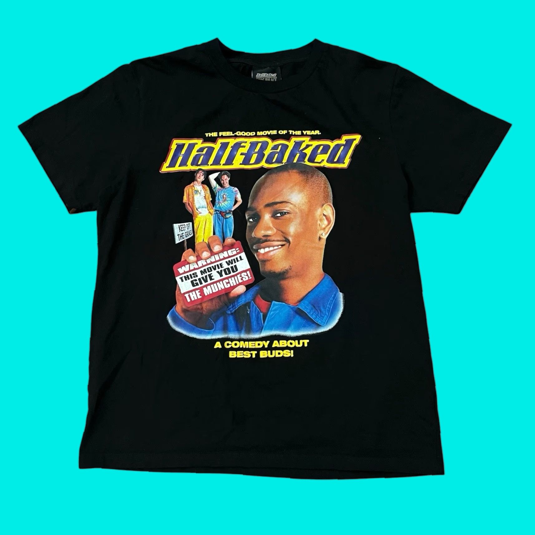 Palace Vintage Half Baked Dave Chapelle T Shirt Movie Black M Shoes Palace Shirt Mens 90s Rare Hoodie, Sweatshirt