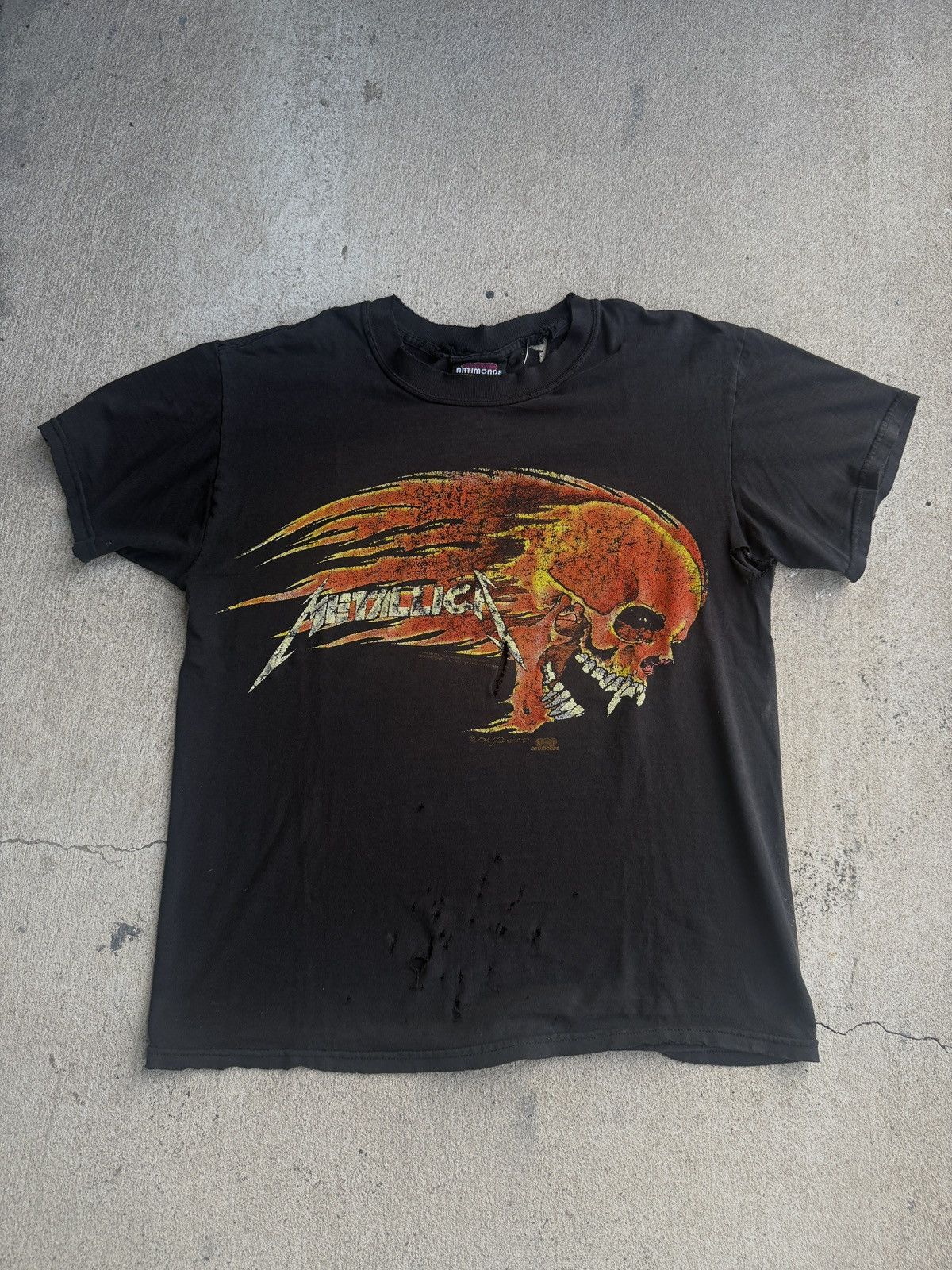 Vintage Metallica Pushead Shirt Hoodie, Sweatshirt | PodTeesHub.com