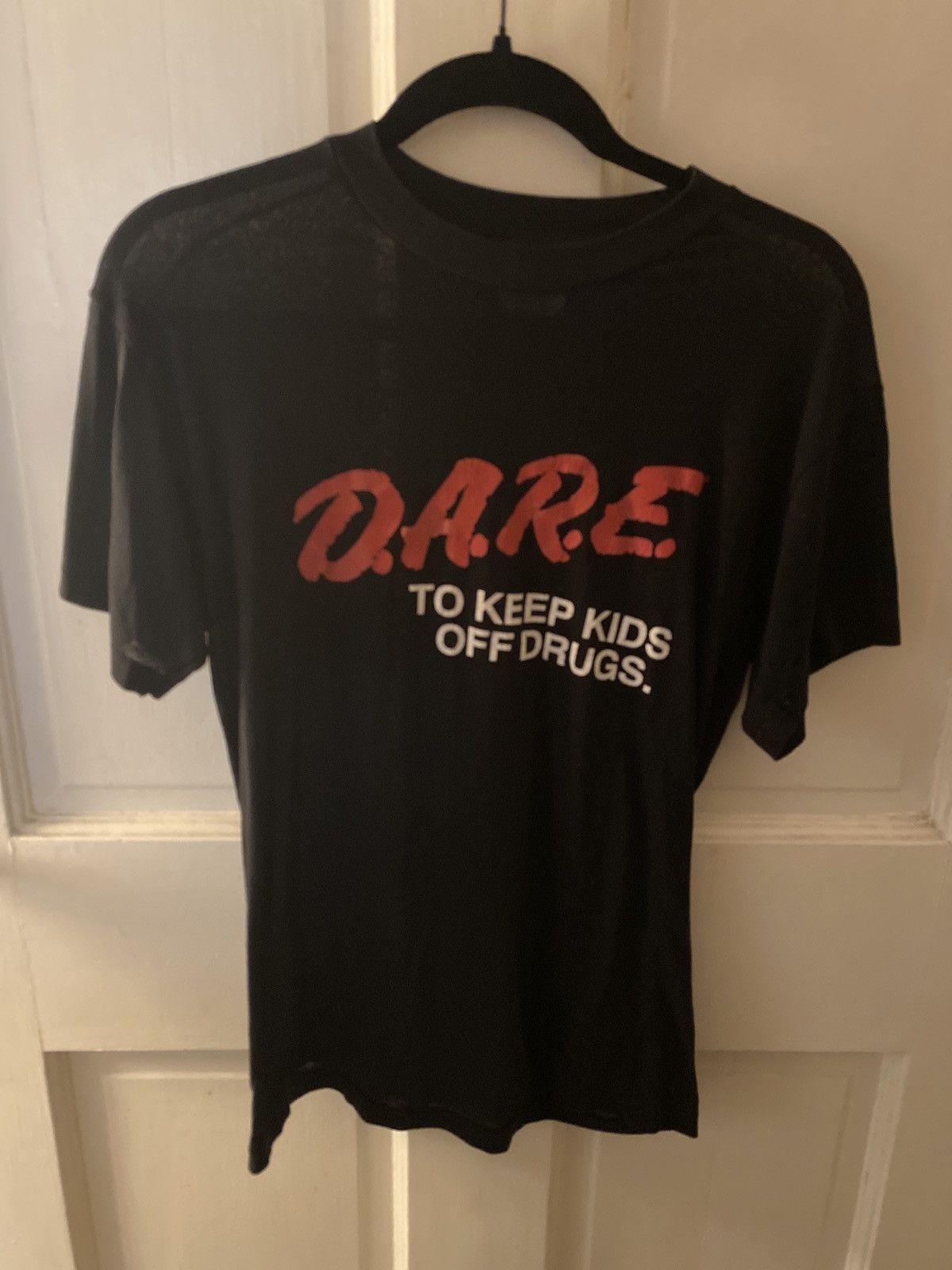 Vintage Rare 80s D A R E T Shirt Size S Hoodie, Sweatshirt | PodTeesHub.com