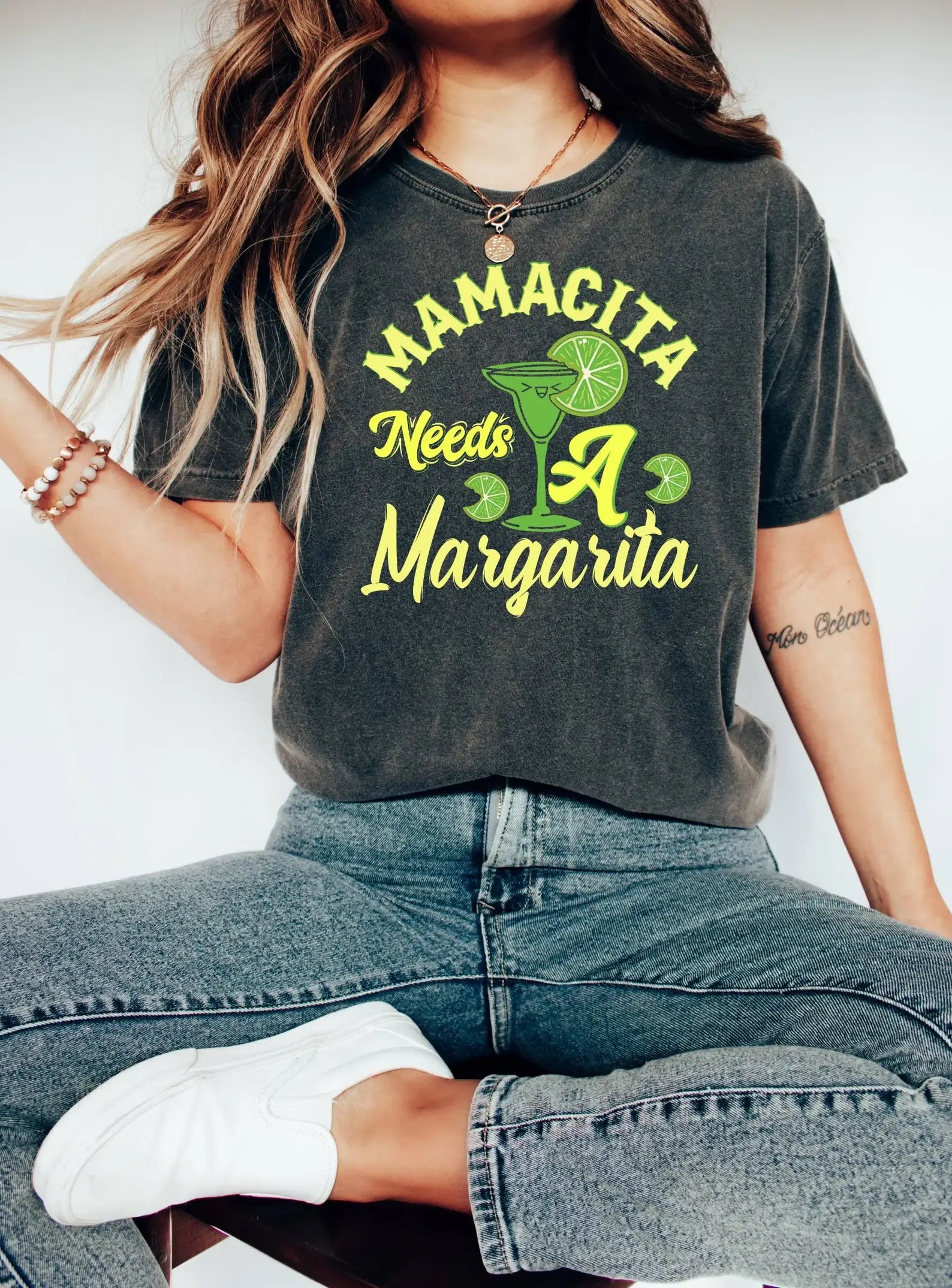 Mamacita Needs A Margarita T-Shirt, Cinco De Mayo Shirt Hoodie, Sweatshirt | PodTeesHub.com