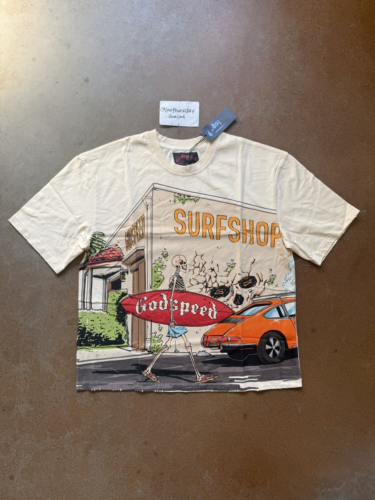 Godspeed Surf Shop Bone Small T-Shirts, Hoodie, Sweatshirt