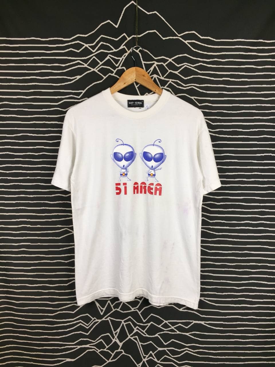 Vintage Up One Area 51 Alien Dancing Sarcastic Funny Tee Hoodie, Sweatshirt | PodTeesHub.com