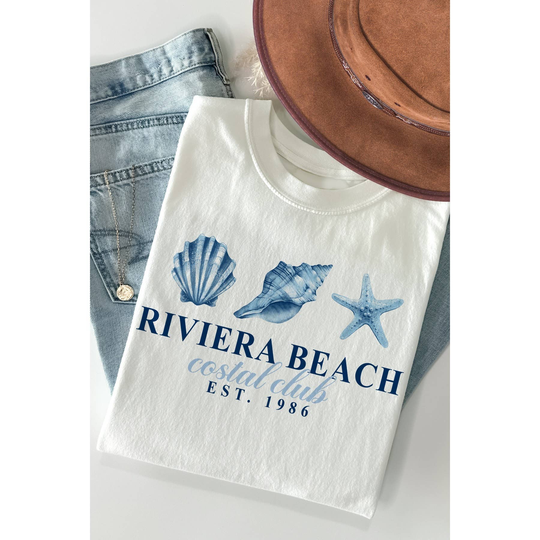 Riviera Beach Costal Club Short Sleeve T Shirt Hoodie, Sweatshirt | PodTeesHub.com