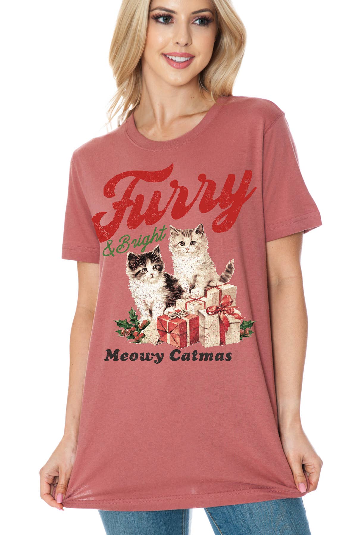Meowy Catmast Furry N Bright Short Sleeve Tee Hoodie, Sweatshirt | PodTeesHub.com