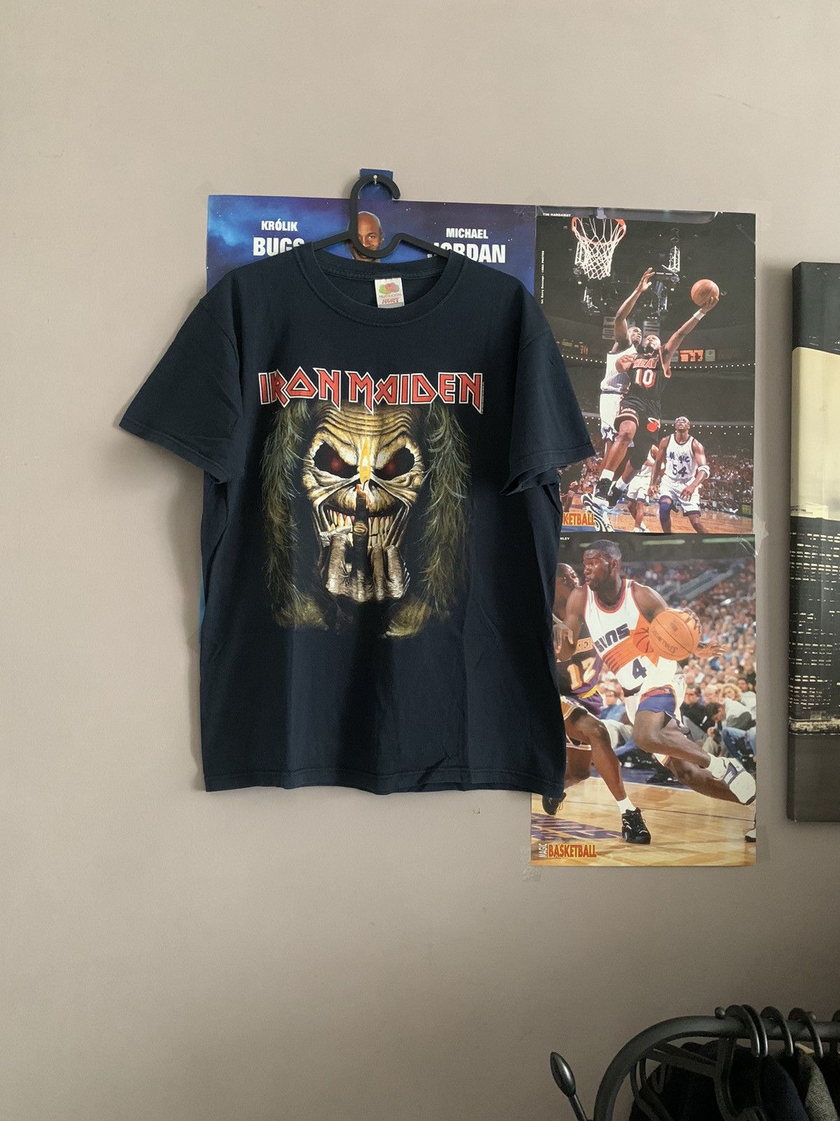 Iron Maiden X Vintage 2007 Vintage Iron Maiden Rock Band Tee Hoodie, Sweatshirt | PodTeesHub.com