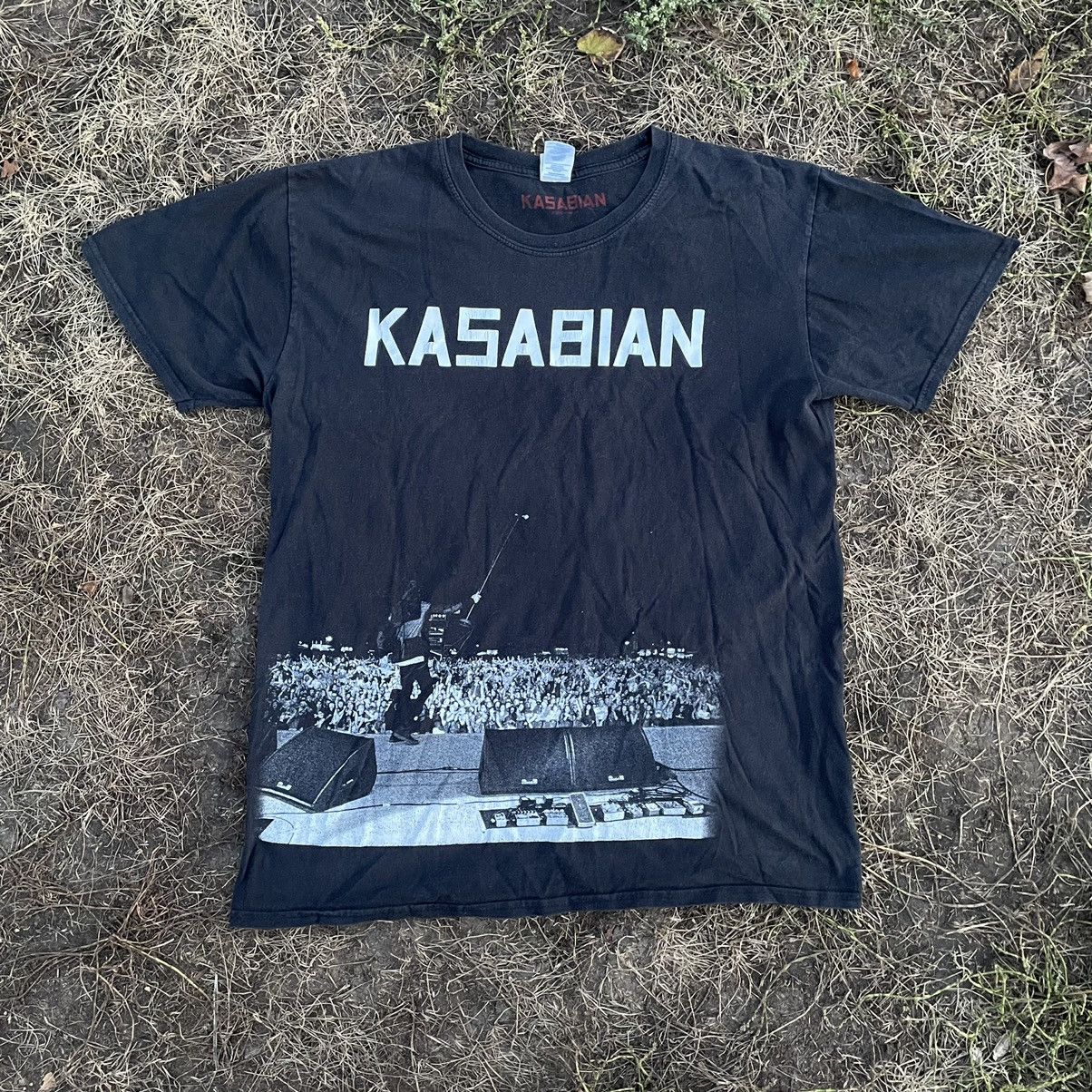 Band Tees Vintage Y2k Kasabian Evil Skulls Dead Face Horror Tee Rock Hoodie, Sweatshirt | PodTeesHub.com