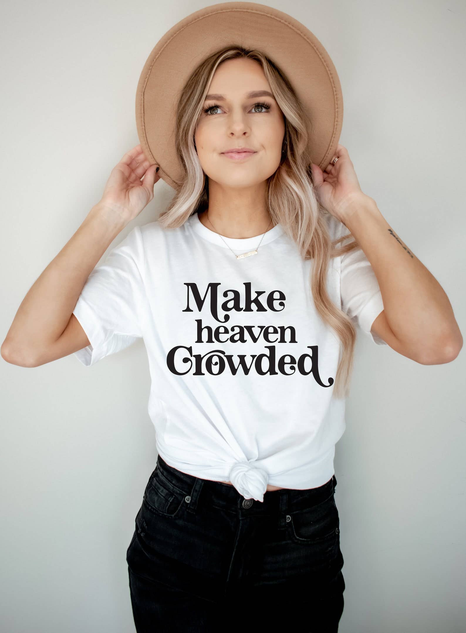 Make Heaven Crowded T-Shirt Hoodie, Sweatshirt | PodTeesHub.com