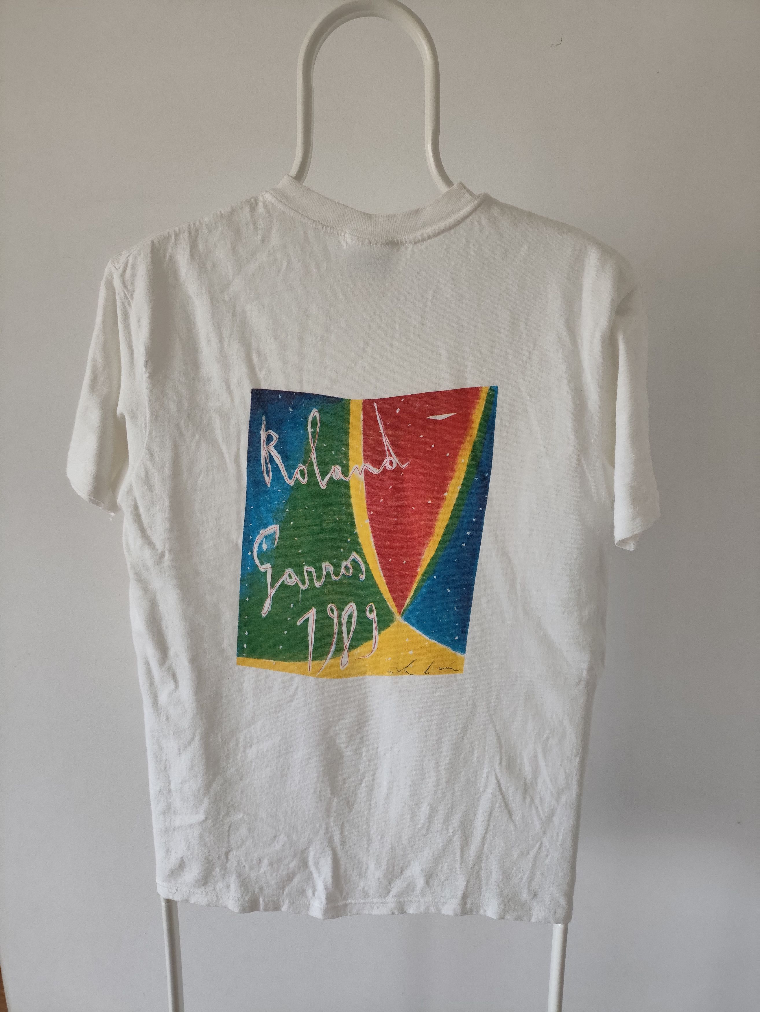 Vintage Roland Garros 1989 80s T Shirt Hoodie, Sweatshirt | PodTeesHub.com