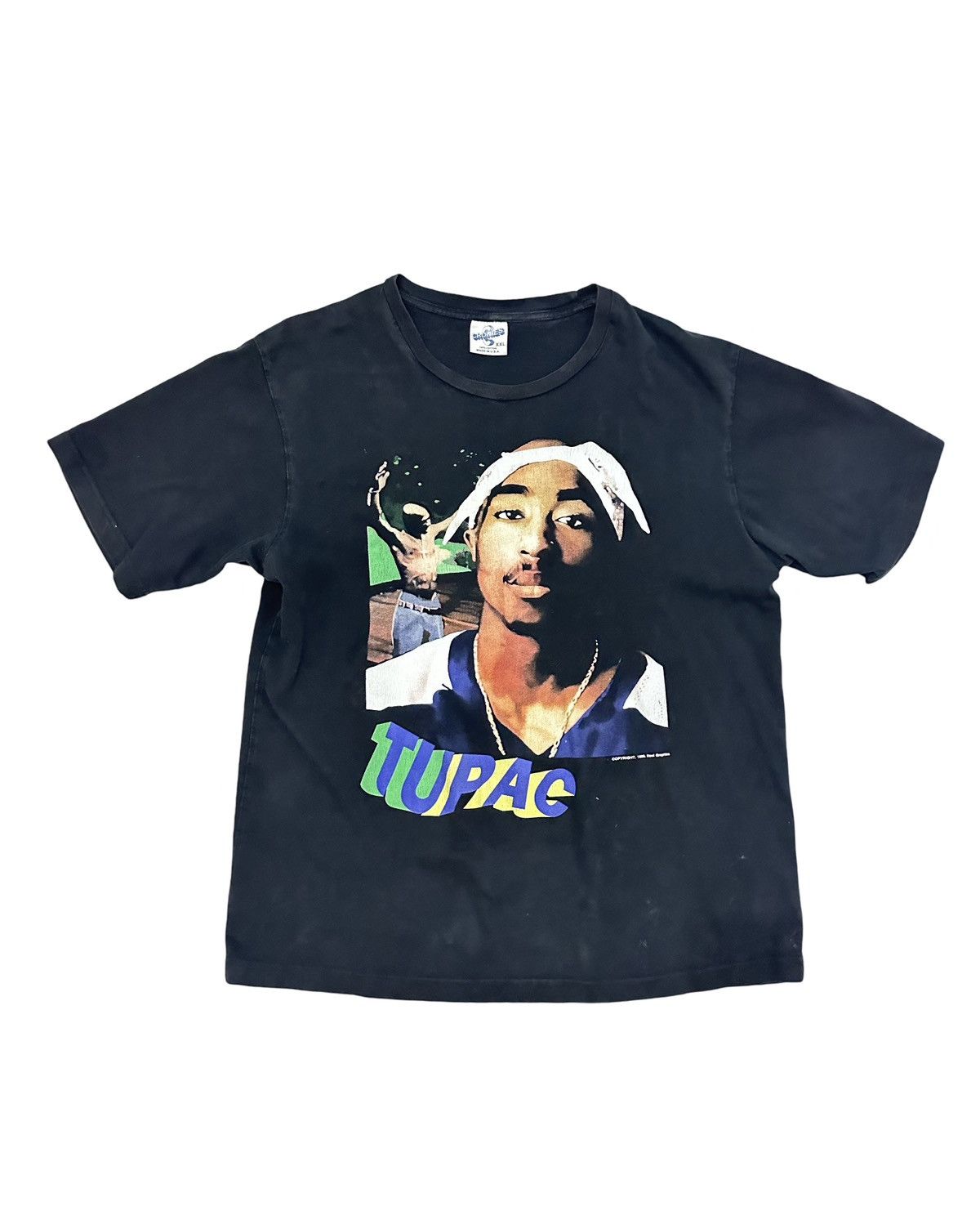 Rap Tees X Vintage Vintage 1998 Tupac Rap Tee It S A Set Up So Keep Ya Head Up Hoodie, Sweatshirt | PodTeesHub.com