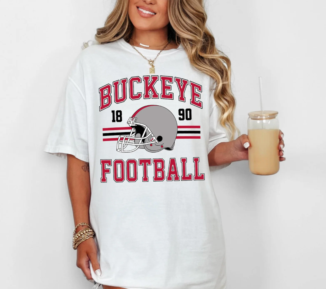 Buckeye Football Tee or Sweatshirt Hoodie | PodTeesHub.com
