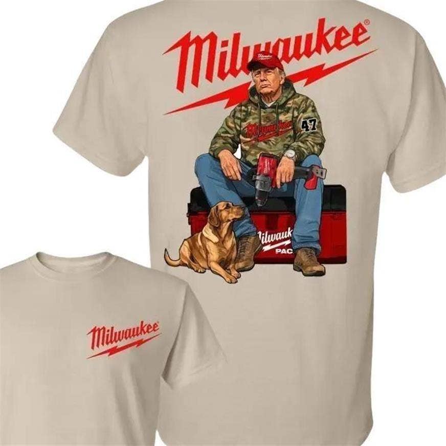 Trump Hunter Milwaukee T-Shirt Dog Hunting Outdoor Sweater Hoodie, Sweatshirt | PodTeesHub.com