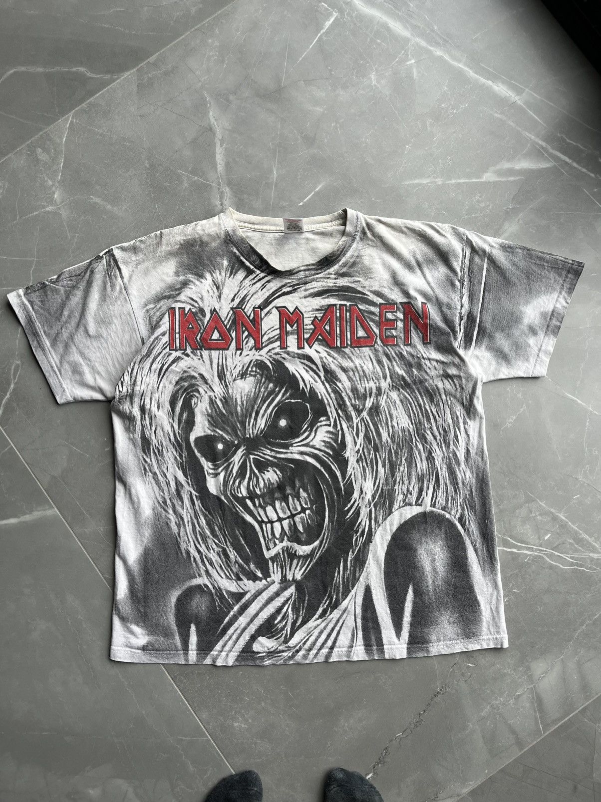 Band Tees Iron Maiden Killers Eddie Aop Merch Vintage Rare Hoodie, Sweatshirt | PodTeesHub.com