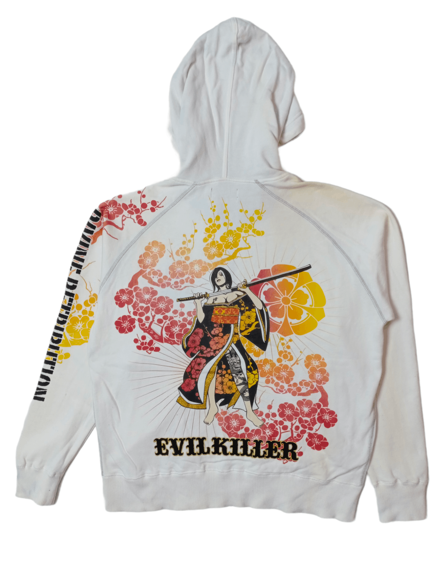 Japanese Brand Vintage Evil Killer Japanese Anime Games Zipper Hoodie T-Shirts, Sweatshirt | PodTeesHub.com