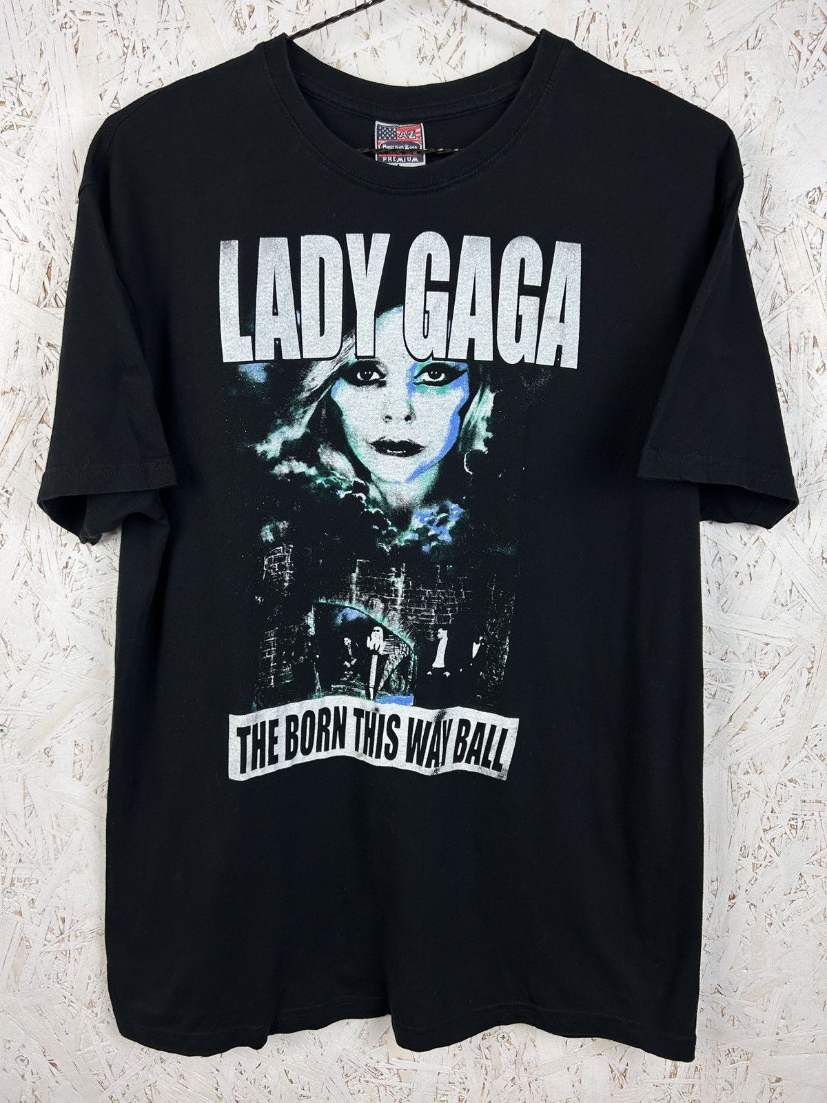 Band Tees Vintage Lady Gaga Born This Way Ball Tour T Shirt Hoodie, Sweatshirt | PodTeesHub.com