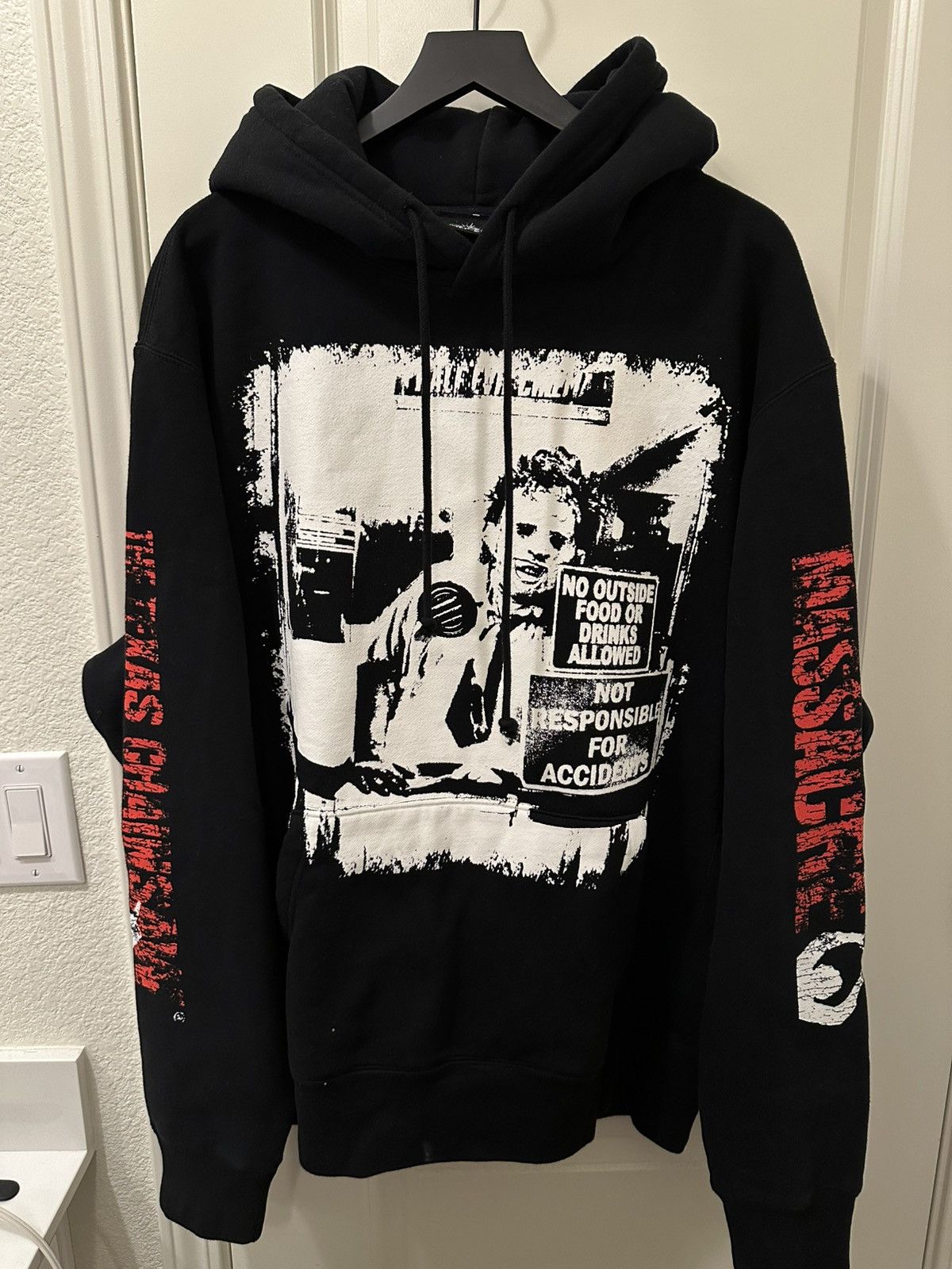 Evil Half Evil Texas Chainsaw Massacre Hoodie T-Shirts, Sweatshirt | PodTeesHub.com