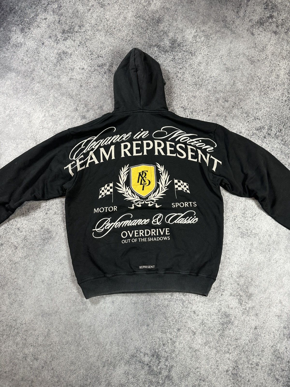 Clo Team Represent Big Back Logo Hoodie Streetwear S Rare Y2k T-Shirts, Sweatshirt | PodTeesHub.com