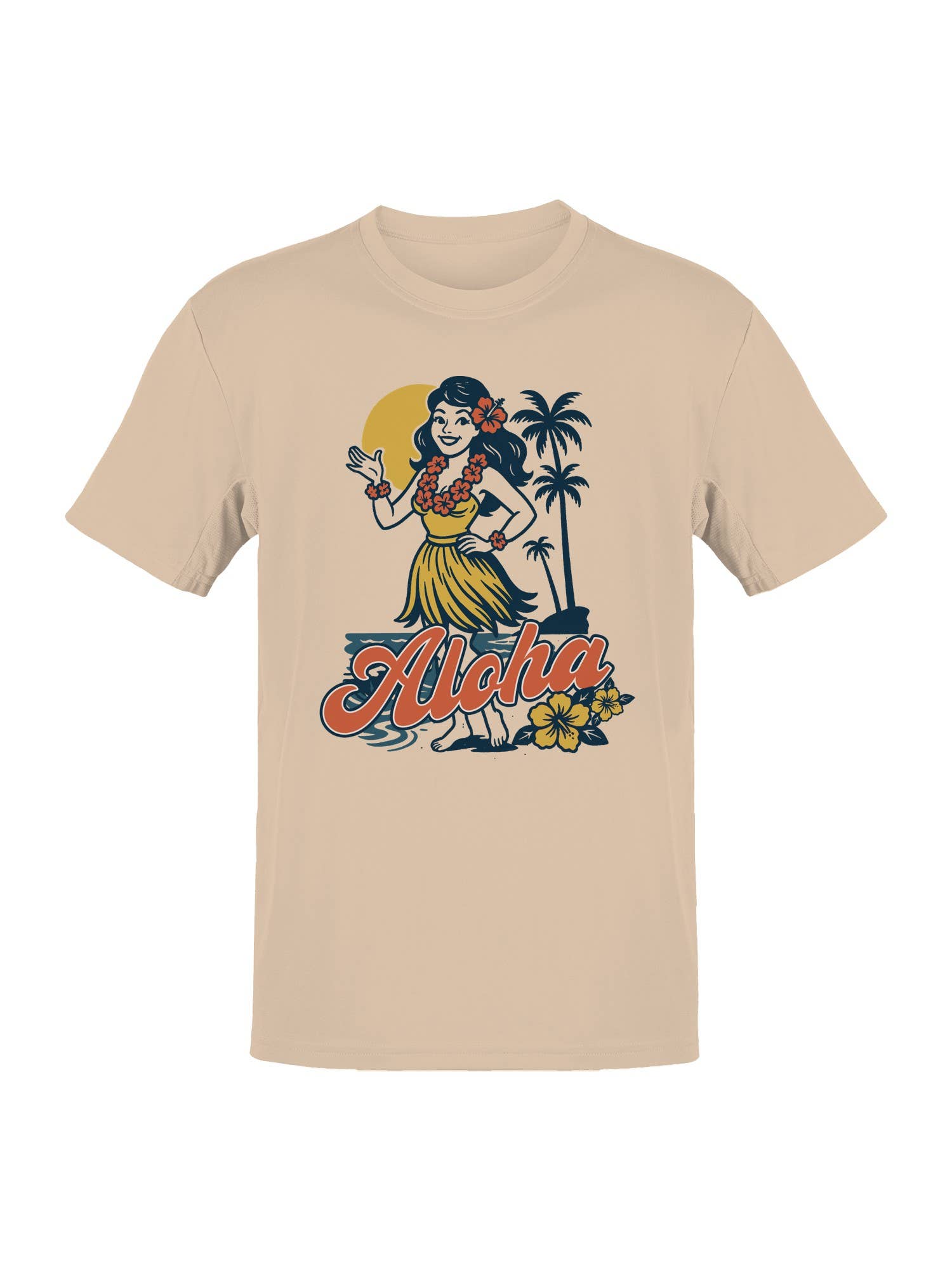 Aloha Hawaiian Hula Greeting Men's T-Shirt Hoodie, Sweatshirt | PodTeesHub.com