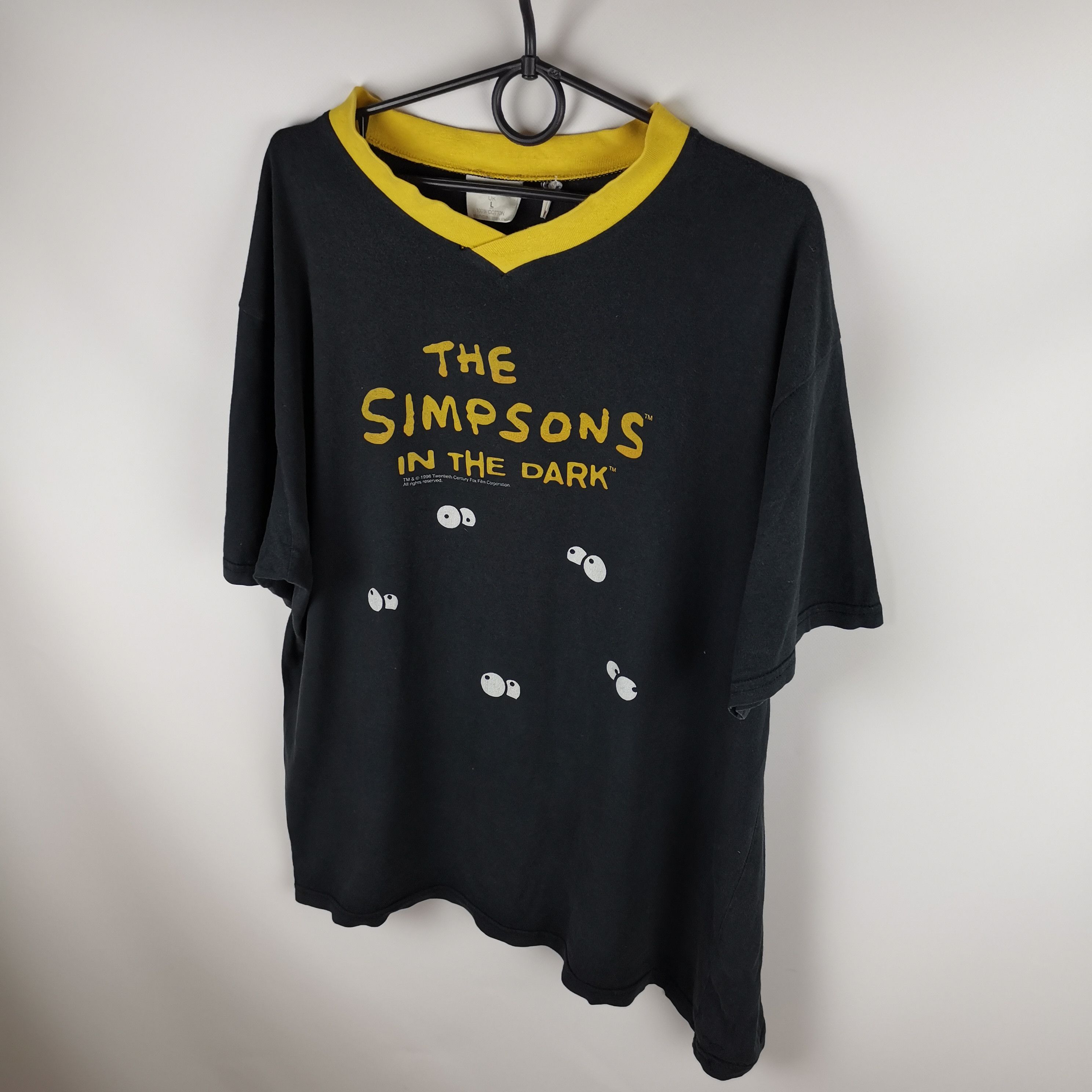The Simpsons 20s Fox The Simpsons In The Dark Vintage 1996 Tee Shirt Hoodie, Sweatshirt | PodTeesHub.com