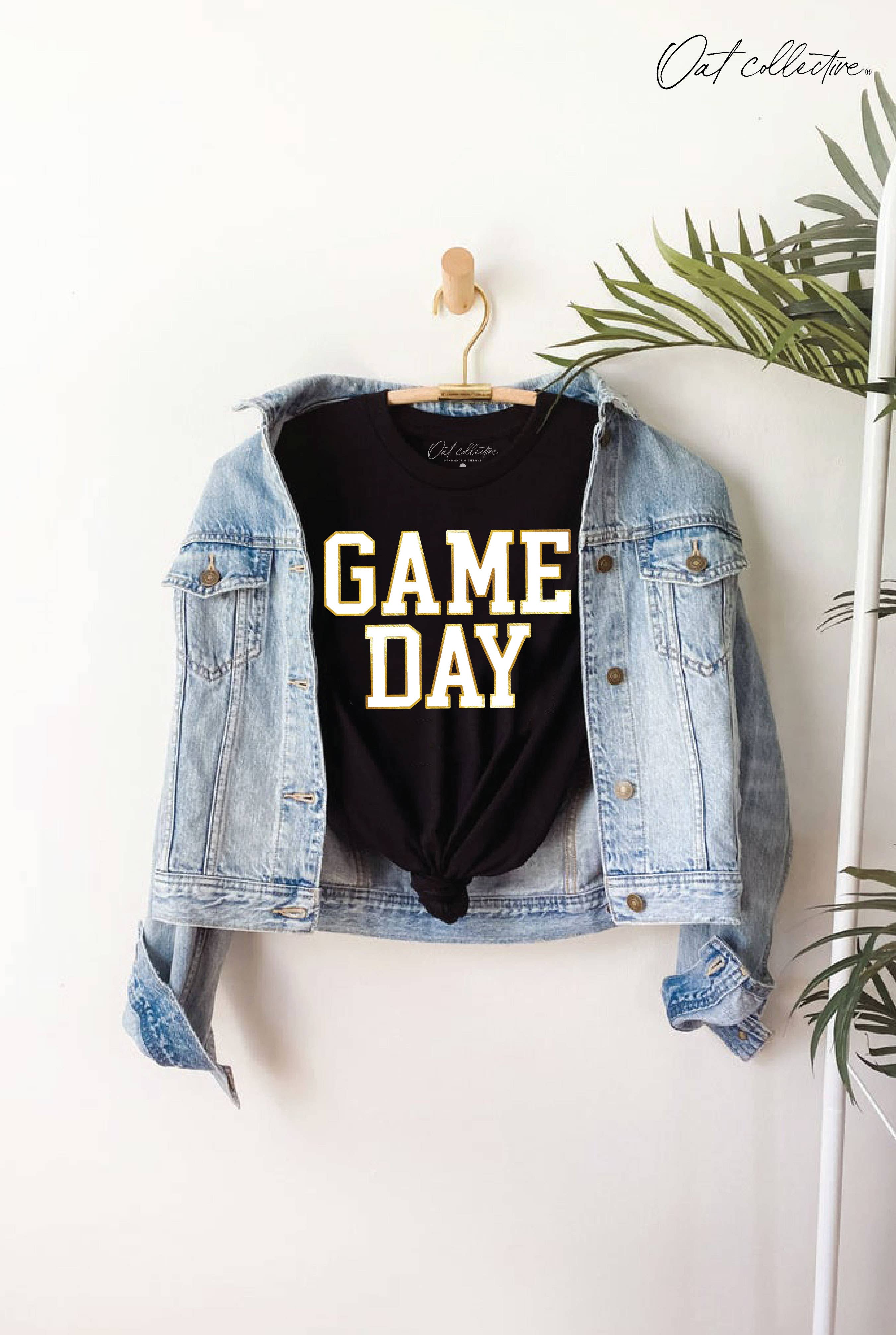 Game Day Foil Graphic T-Shirt Hoodie, Sweatshirt | PodTeesHub.com