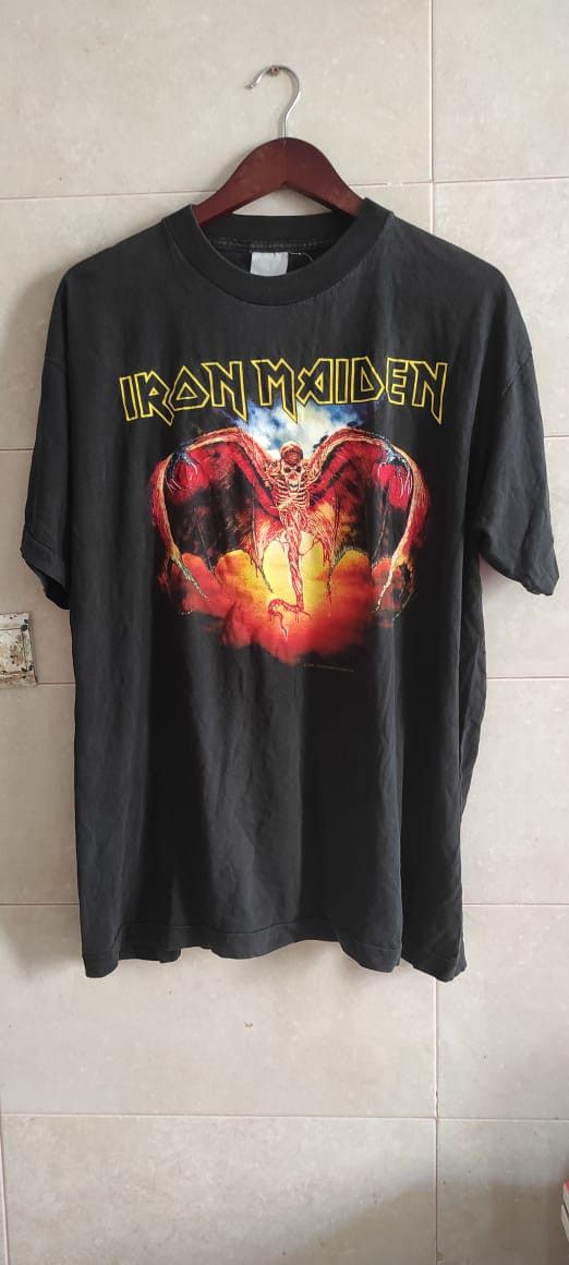 Iron Maiden Vintage Origina Iron Maiden Fear Of The Dark Tour Shirt 1992 Hoodie, Sweatshirt | PodTeesHub.com