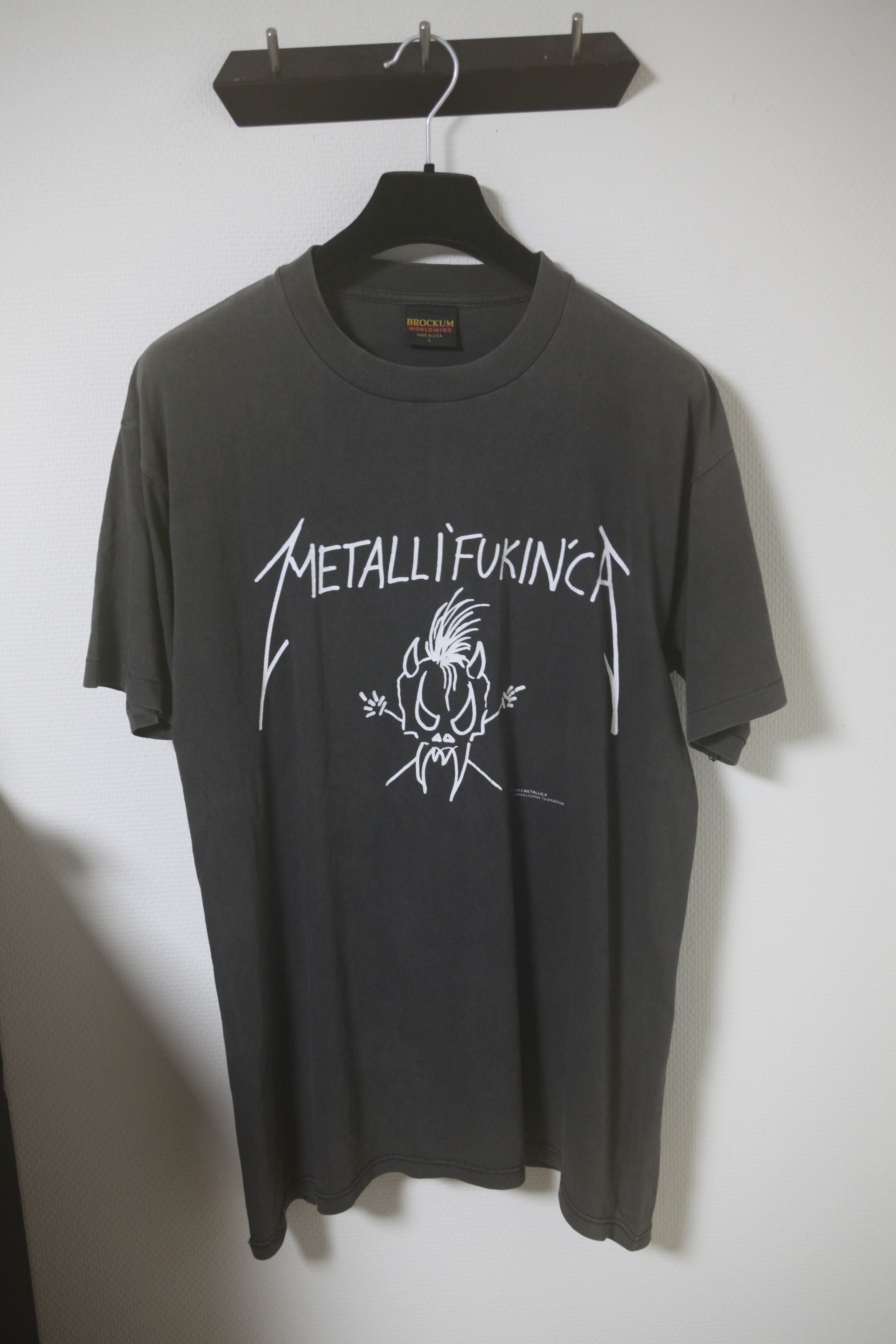 Metallica X Vintage 1993 Metalli Fukin Ca T Shirt Hoodie, Sweatshirt | PodTeesHub.com