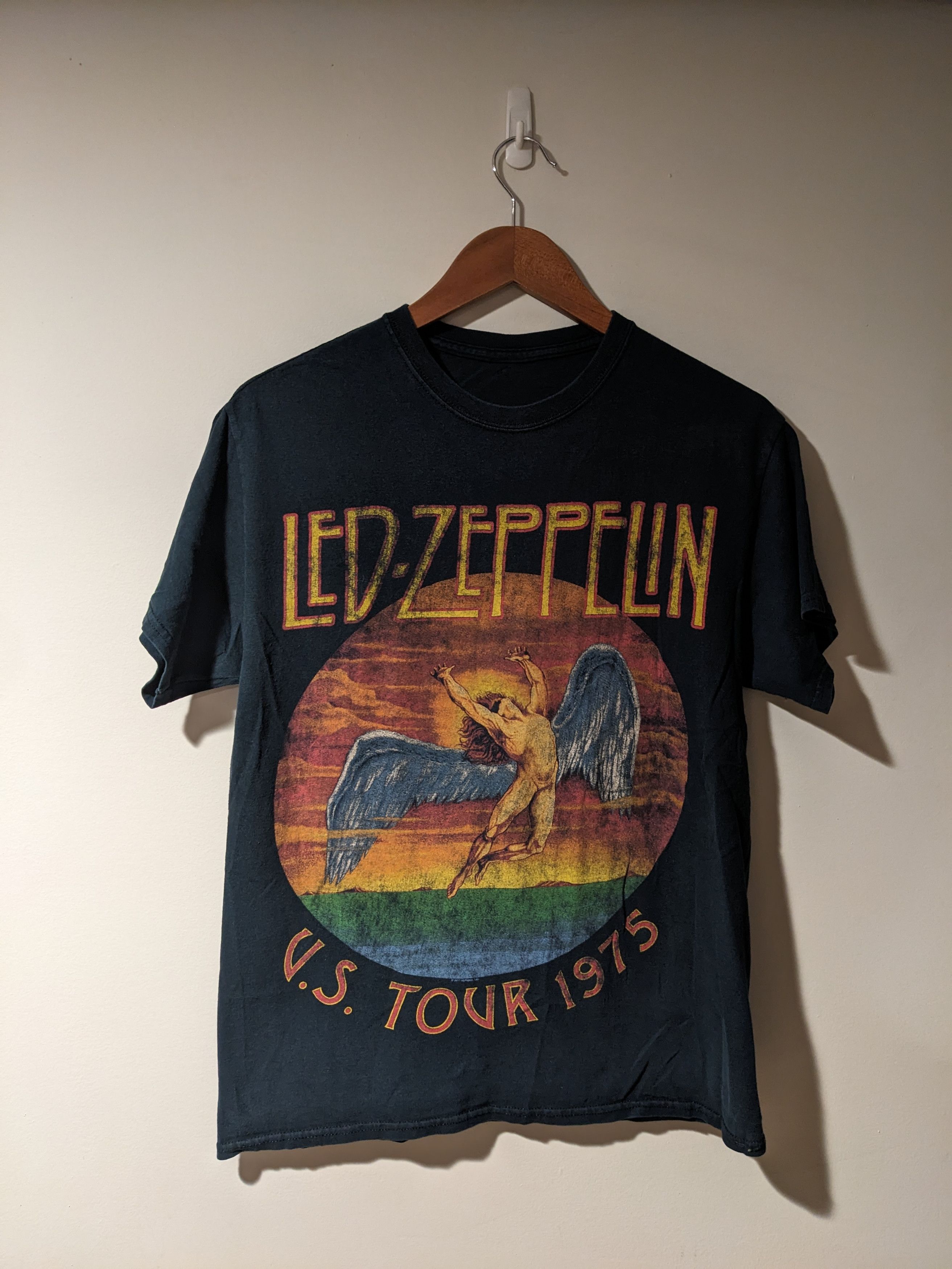 Vintage 2011 Led Zeppelin Swan Song Band Music T Shirt Hoodie, Sweatshirt | PodTeesHub.com