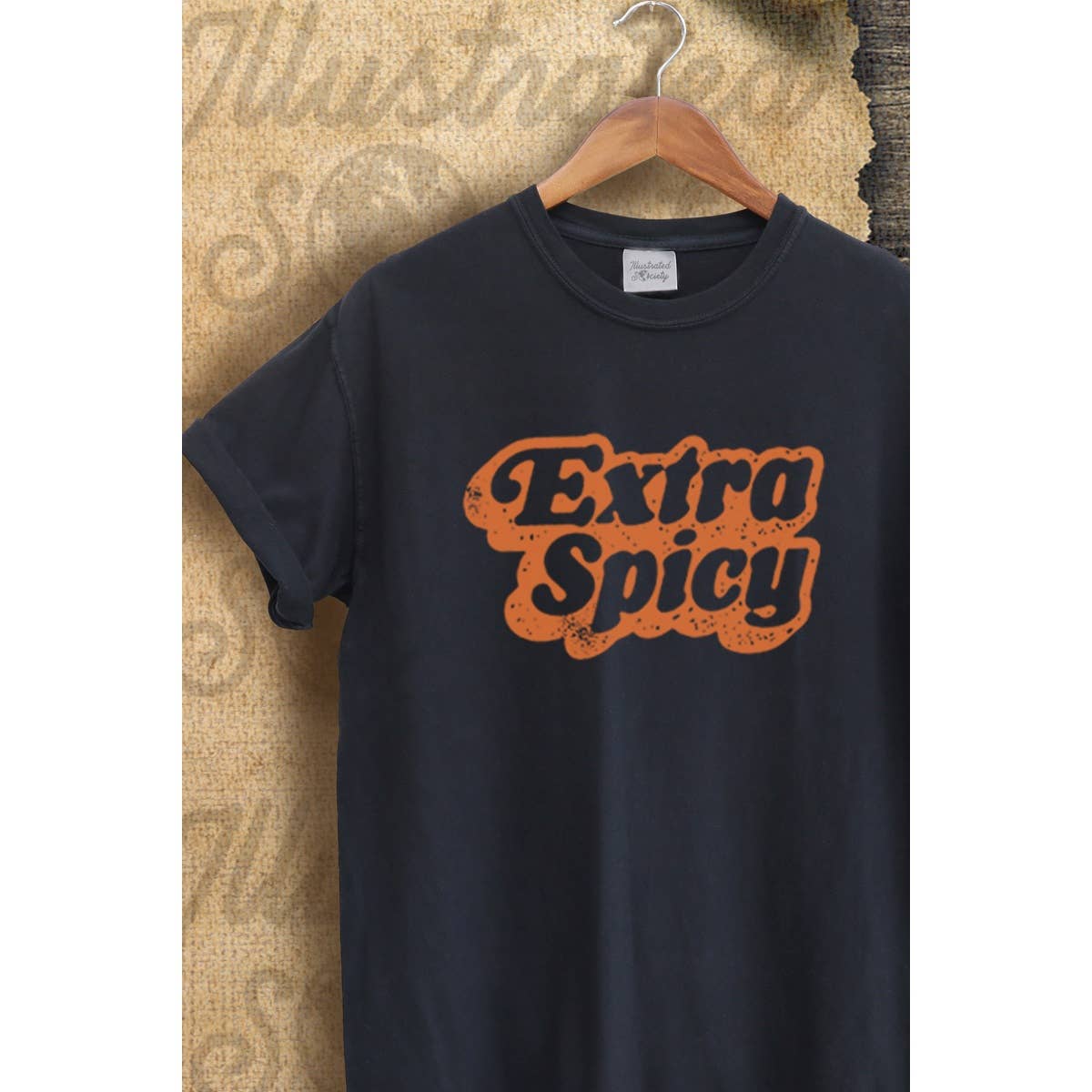 Extra Spicy  Vintage Graphic  Tee Hoodie, Sweatshirt | PodTeesHub.com