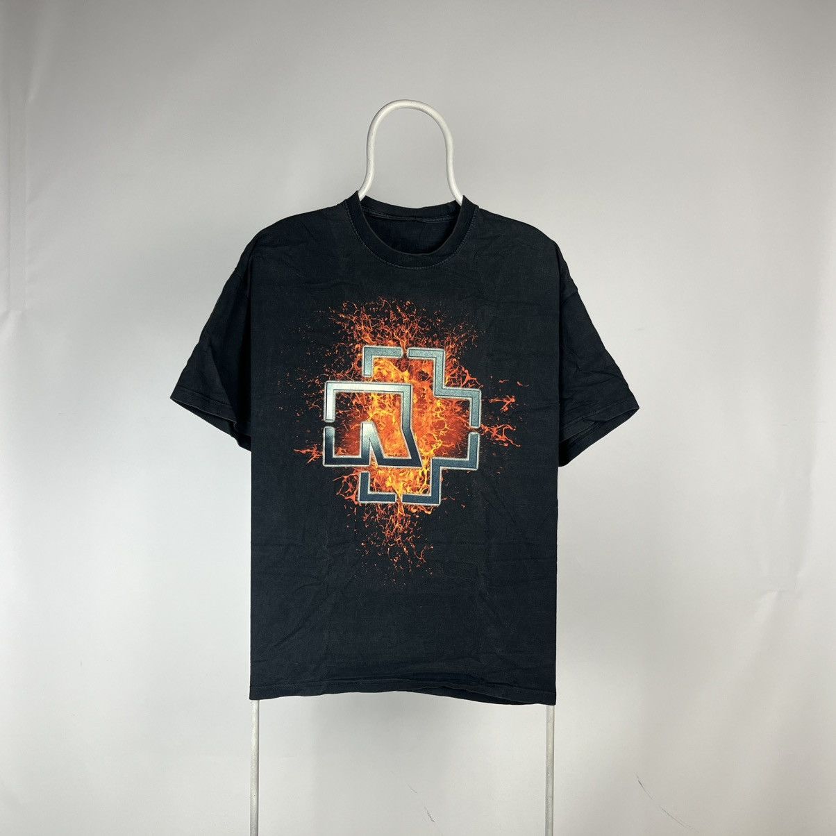 Band Tees Vintage Rammstein Tshirt 90s Size Xlarge Hoodie, Sweatshirt | PodTeesHub.com