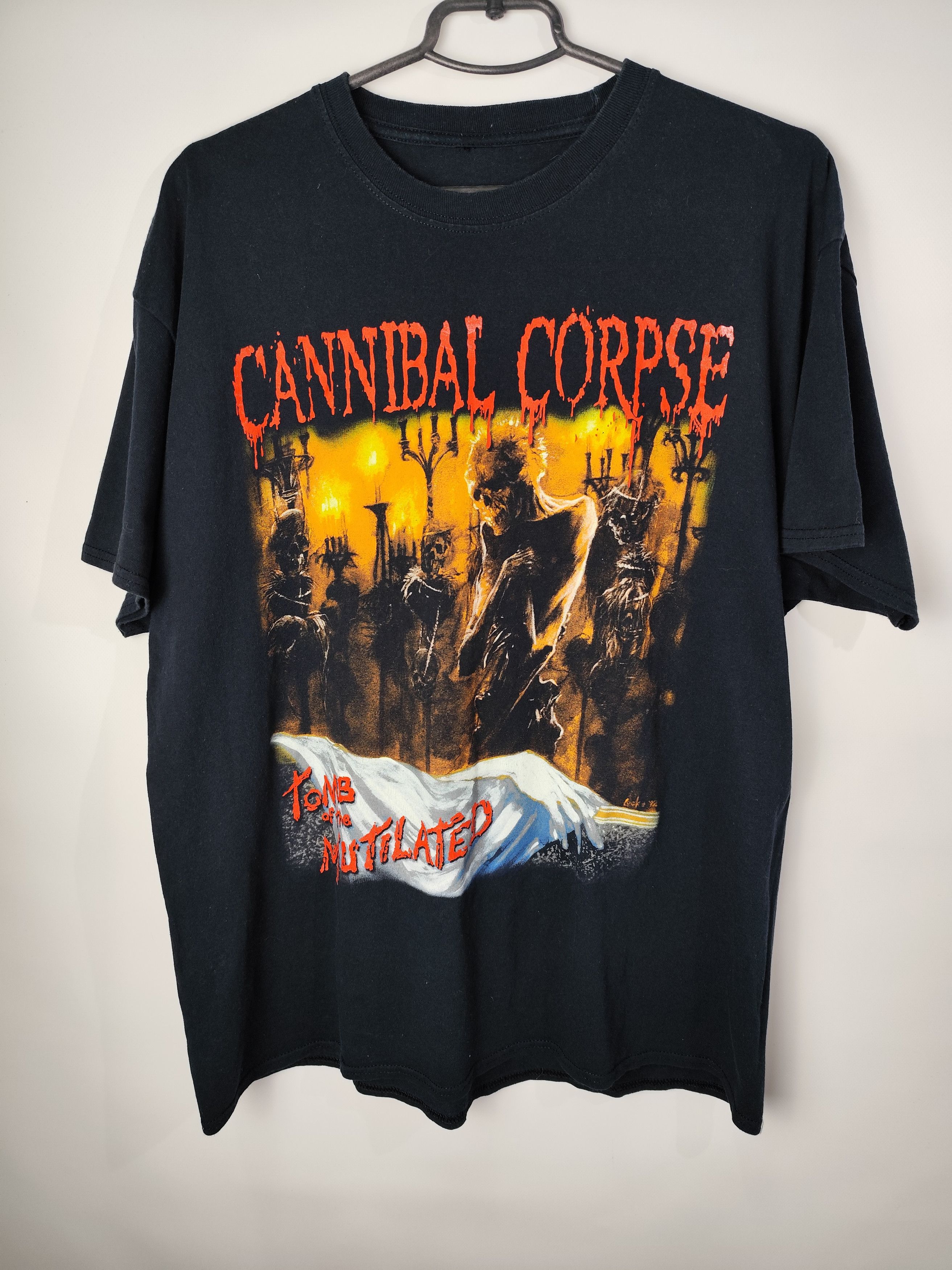 Vintage Streetwear Rock Cannibal Corpse Band T Shirt Hoodie, Sweatshirt | PodTeesHub.com